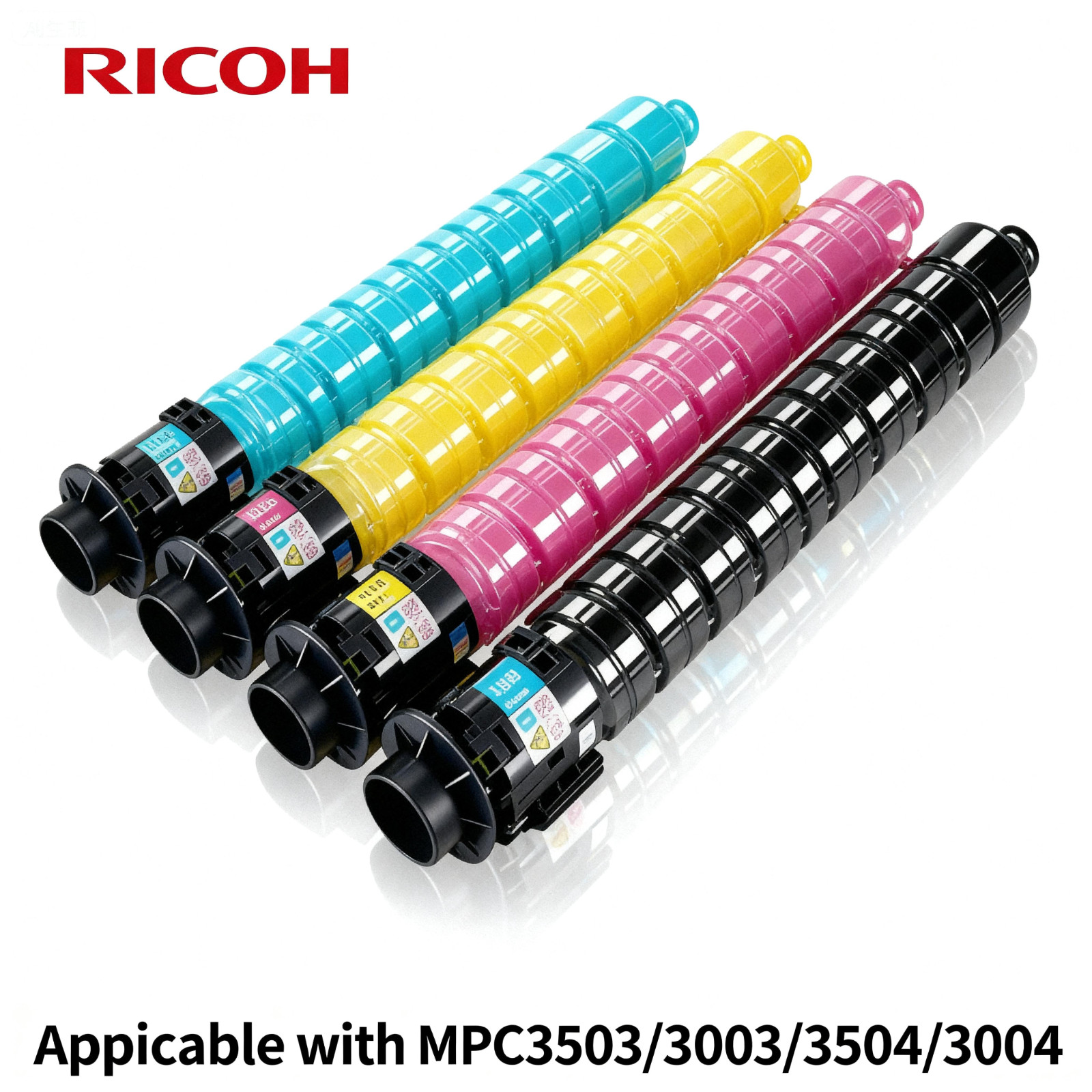 Ricoh 841813 841814 841815 841816 Toner for MPC3503 C3003 C3504 C3004 BCYM 4PK