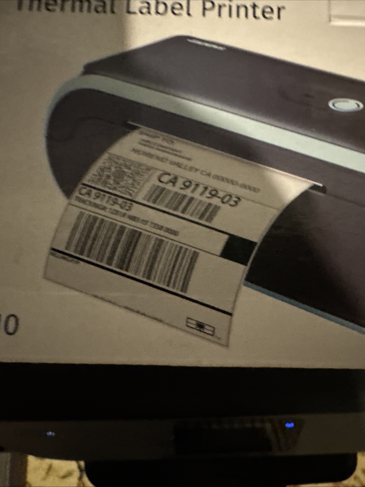 JADENS C20 Bluetooth Wireless Thermal Shipping Label Printer New In Box