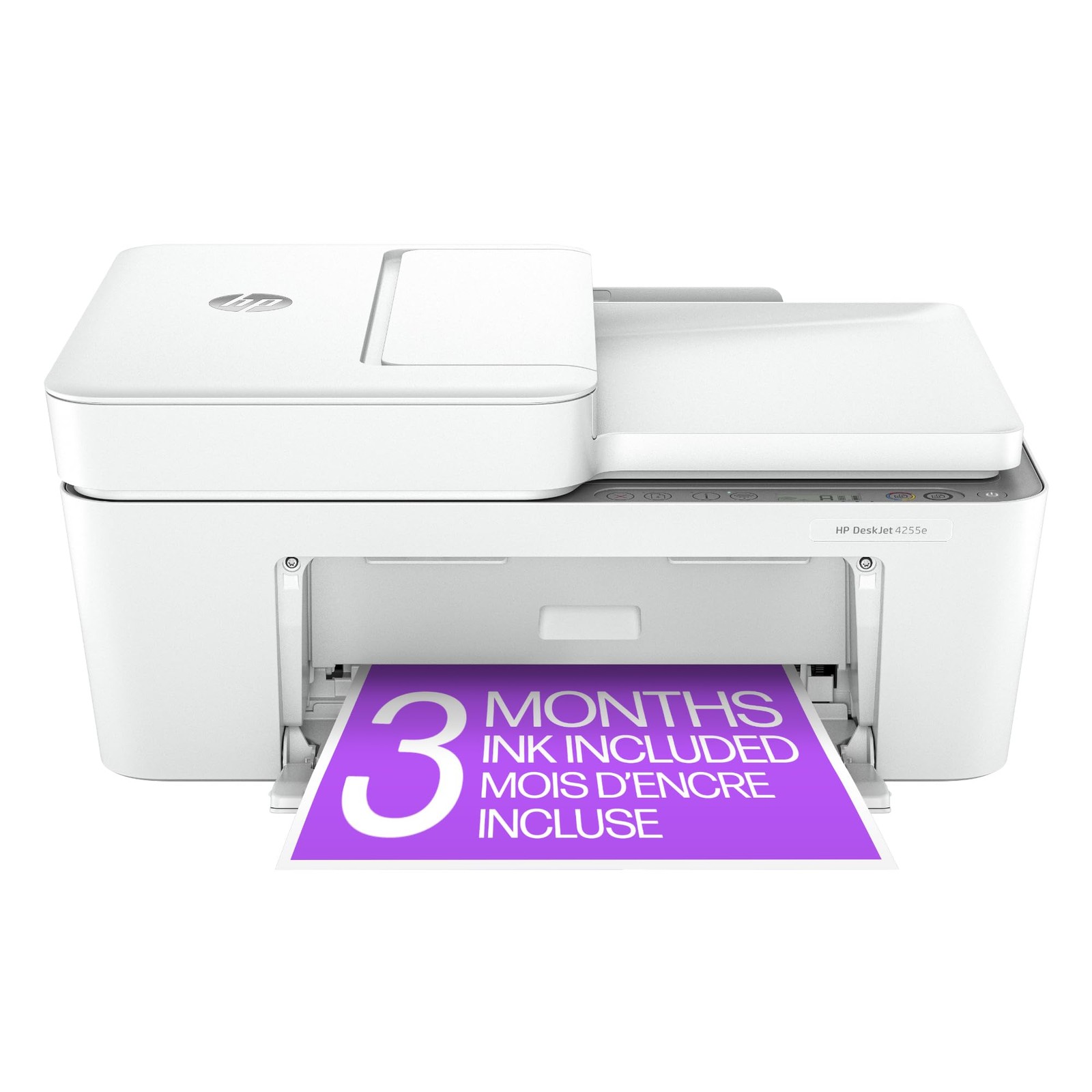 HP DeskJet 4255e Wireless Color Printer with Auto Document Feeder 60 Sheet Ca…