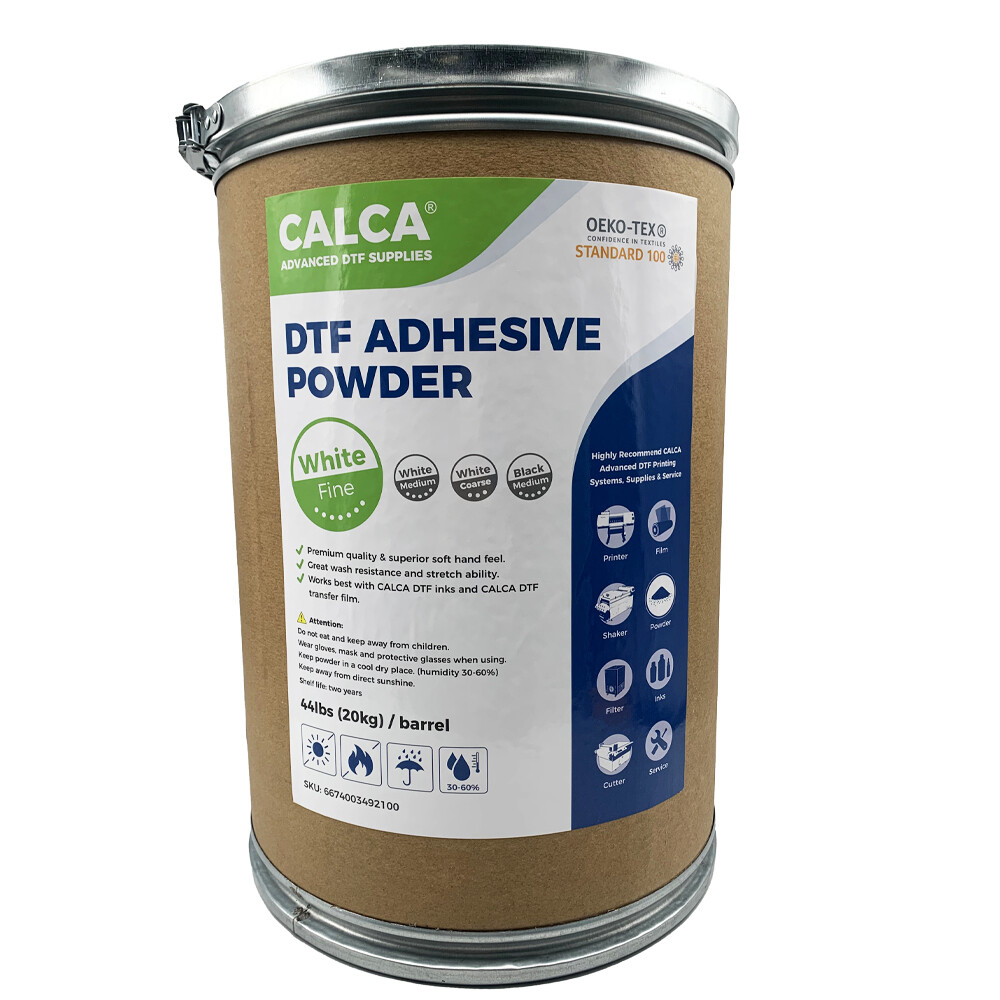 Local Pick 44lbs/Barrel CALCA Digital Transfer Hot Melt Adhesive TPU DTF Powder