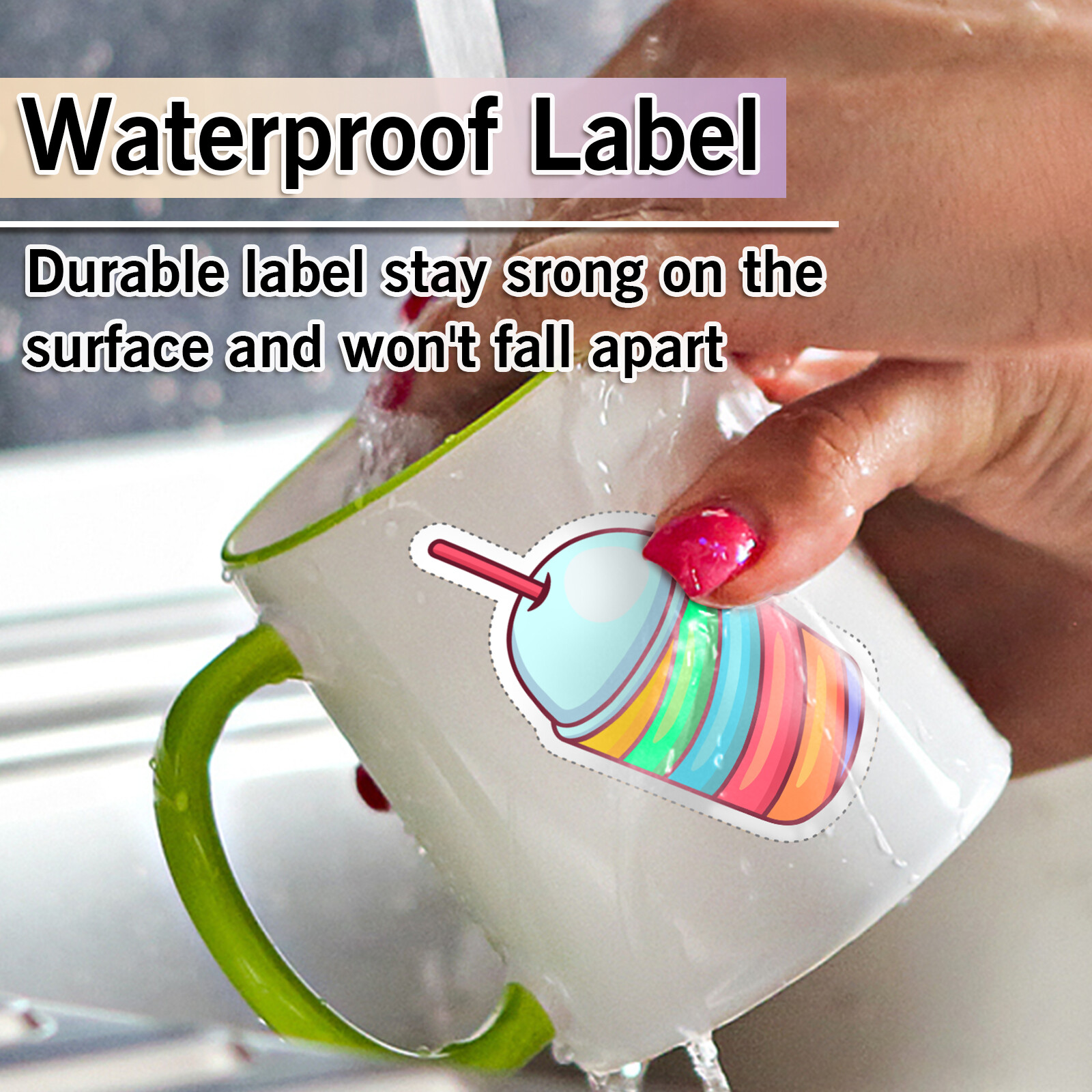 Lot 10-50 Koala Glossy White Sublimation Sticker Paper Waterproof Vinyl 8.5×11