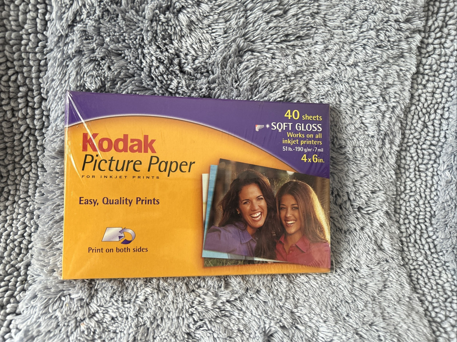 Kodak Picture Paper For Ink Jet Prints 40 Sheets 4″ x 6″