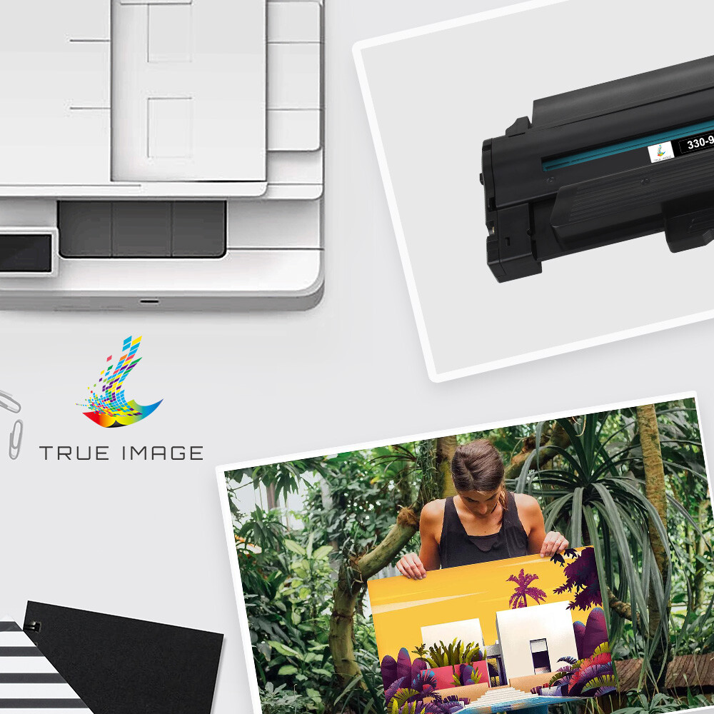 3 Pack Black 330-9523 Toner Cartridge For Dell 1130 1130N 1133 1135N Printer