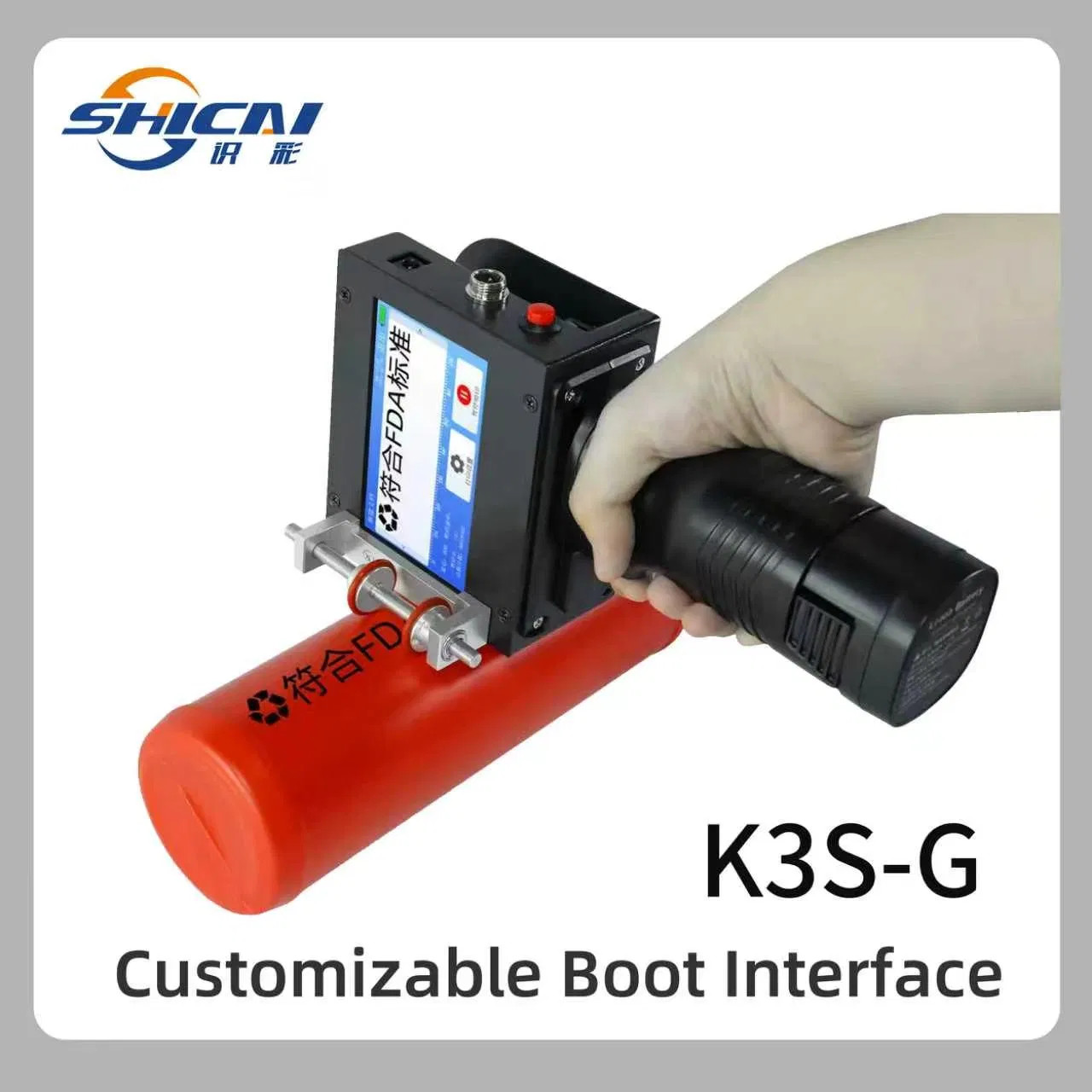 Quick Dry Ink Handheld Marker Suitable for Wiring Pipe Surface Code Marking