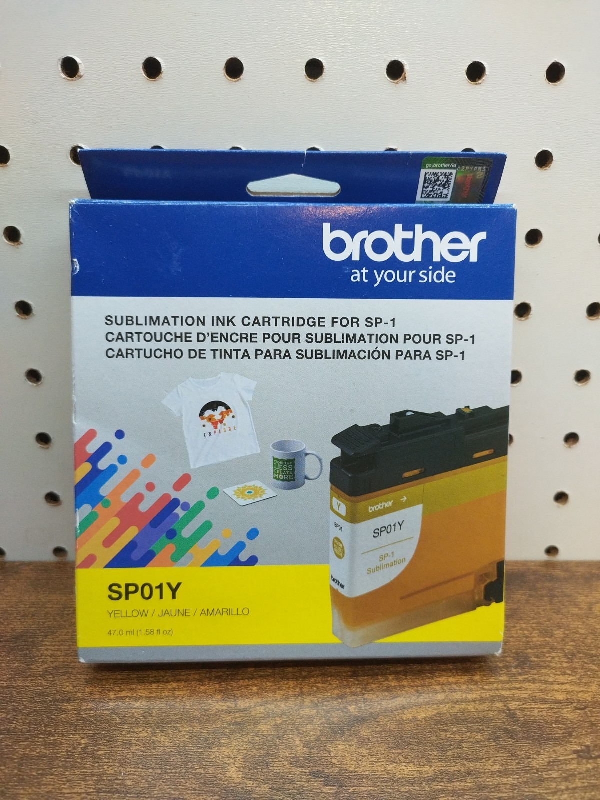 GENUINE Brother SP01Y Sublimation Ink Cartridge for SP-1 yellow EXP 12/25