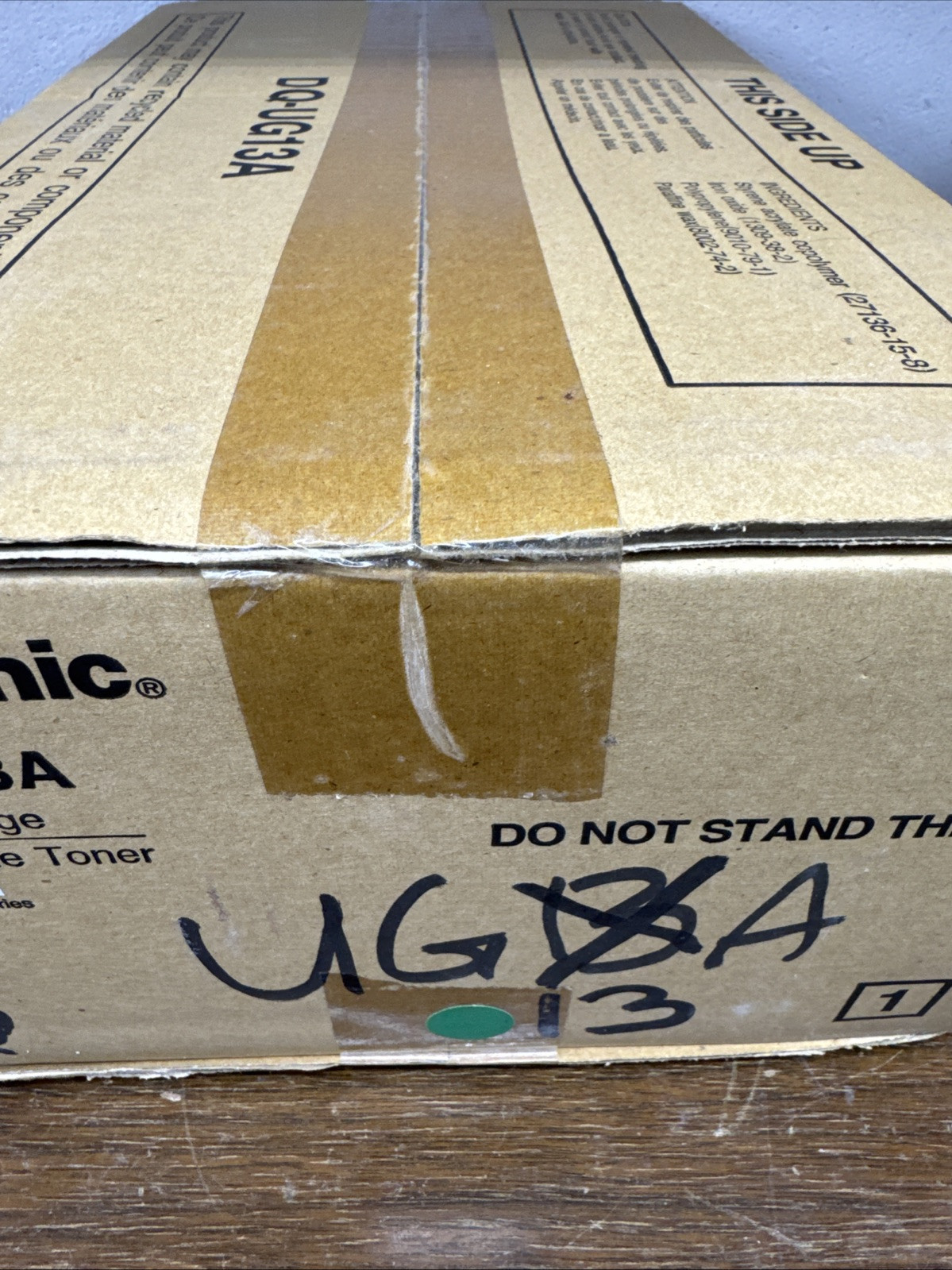 Panasonic DQ-UG13A Toner Cartridge New In Unopened Box For DP-135