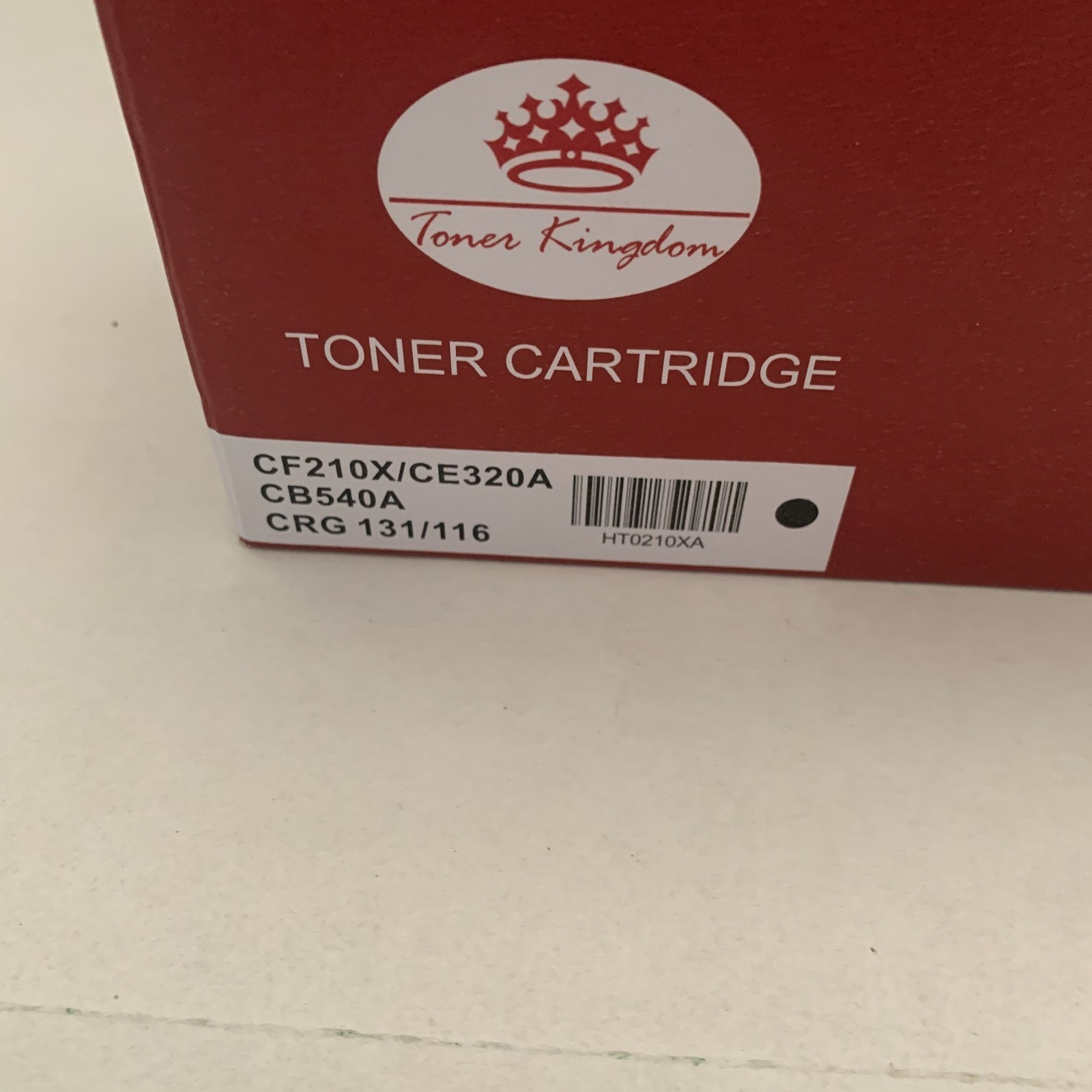 Toner Kingdom Premium Selection Toner Cartridge Black Yellow CF210X/CE320A NEW