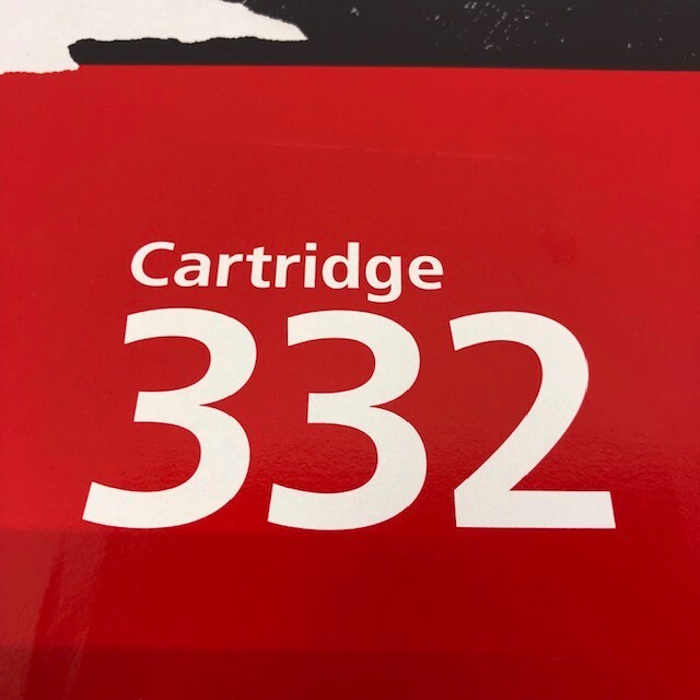 Canon 332 Cyan Toner Cartridge 6262B012 Genuine Original OEM – NEW!