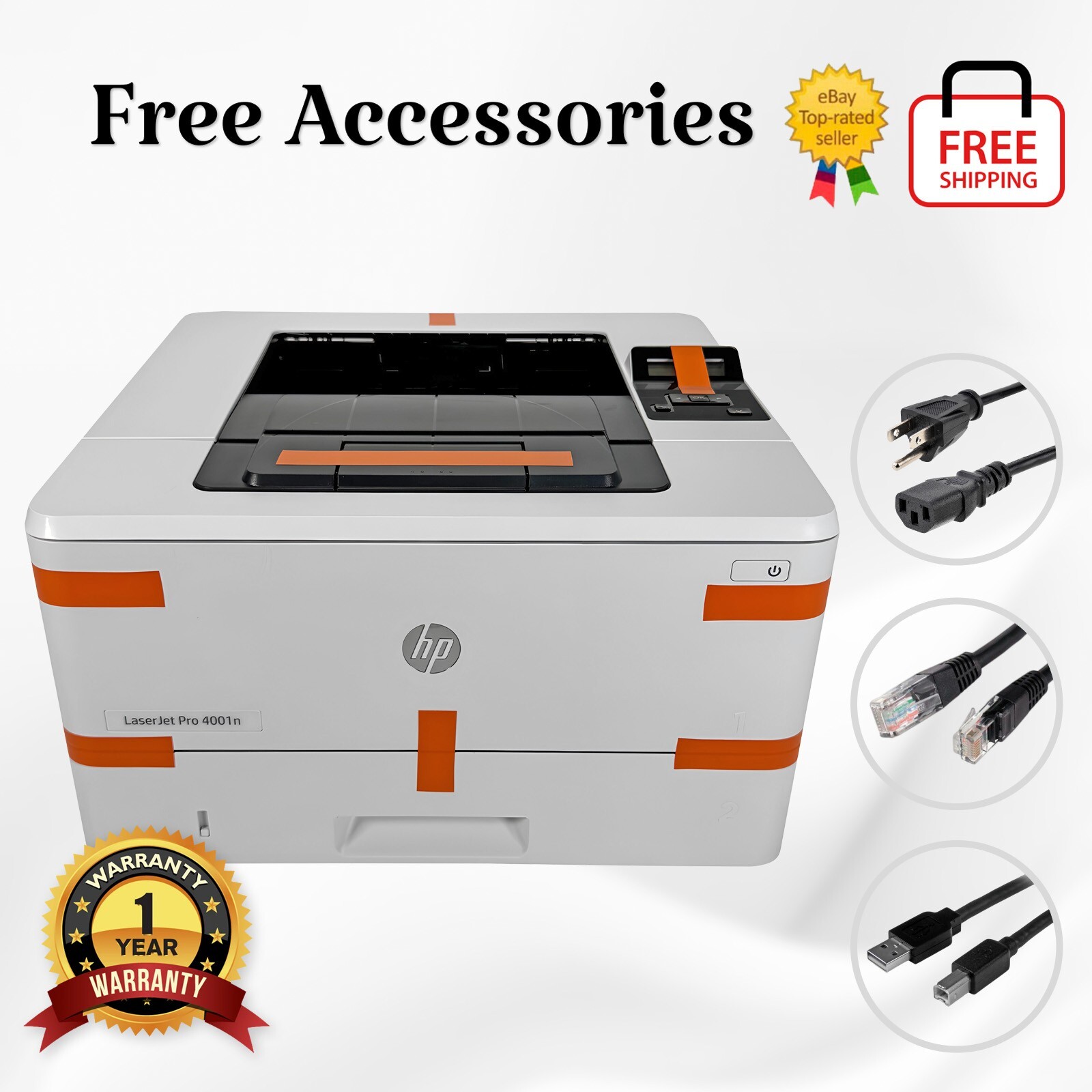 HP LaserJet Pro M4001n High-Performance Network Laser Printer🔥Expertly Serviced