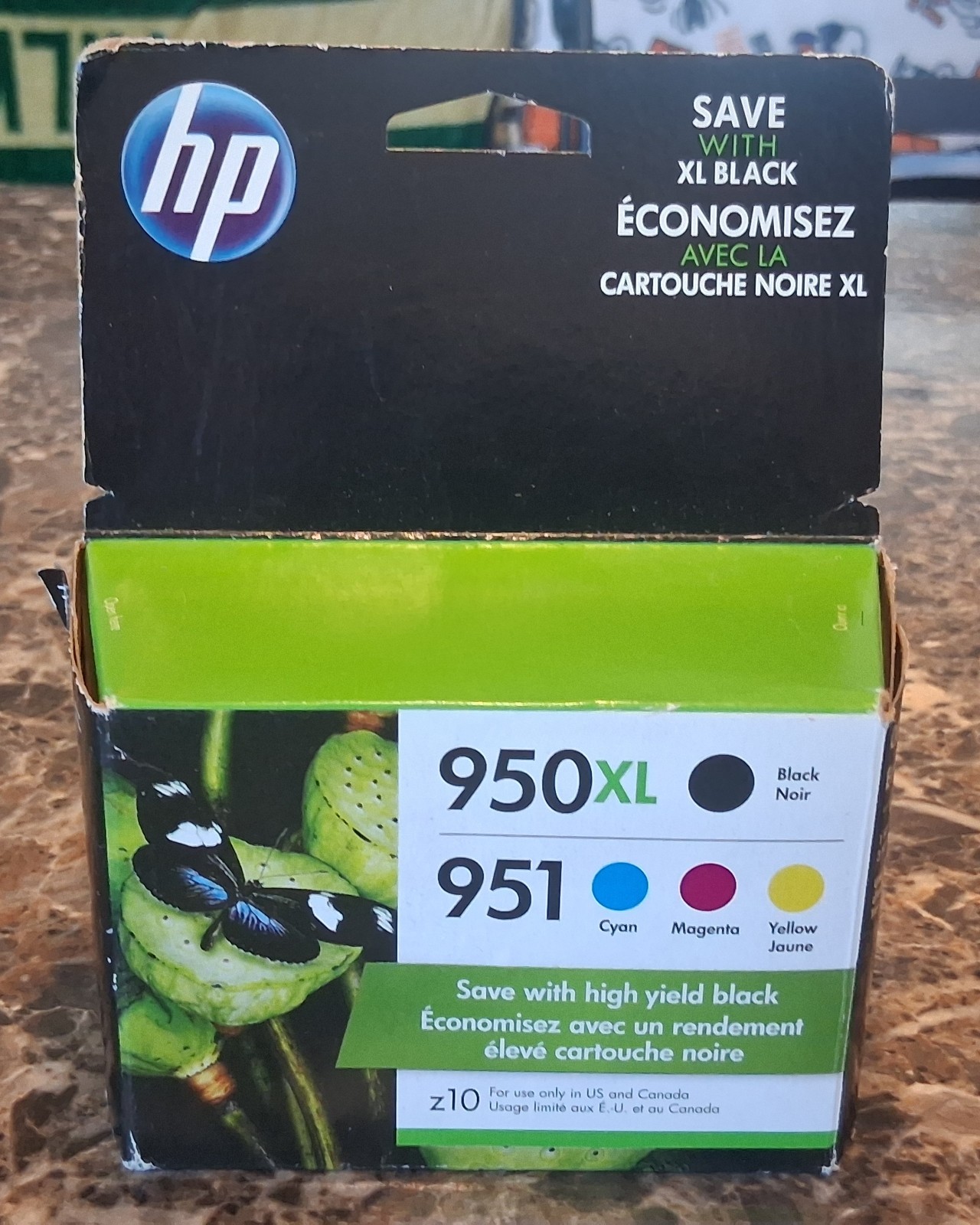 New HP 950XL 951 Ink Cartridge Set C2P01FN CN045AN CR314CN (Expired March 2019)