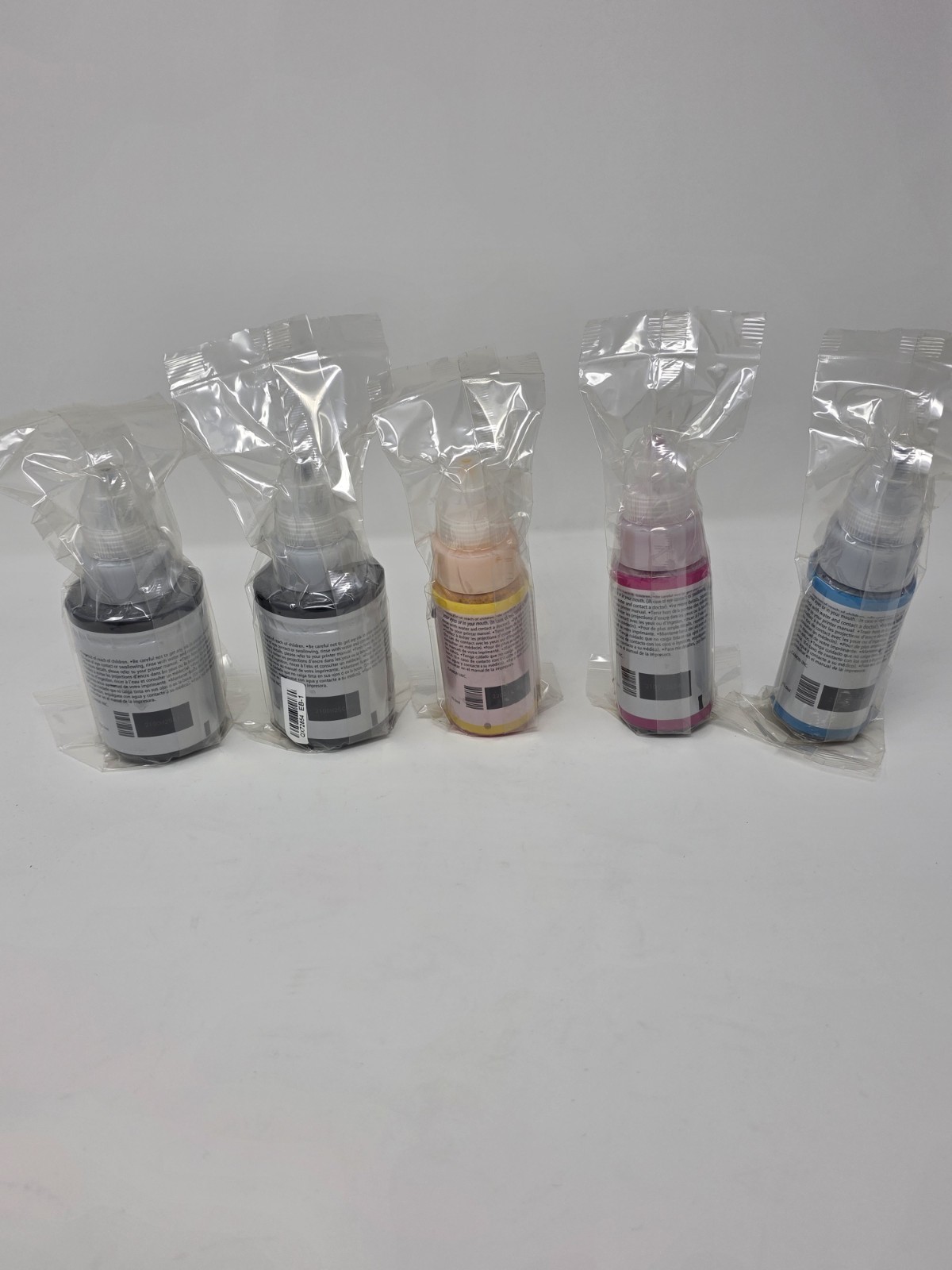 Canon Genuine GI-290 Black X2 Cyan Magenta Yellow MegaTank Refill Bottles Sealed
