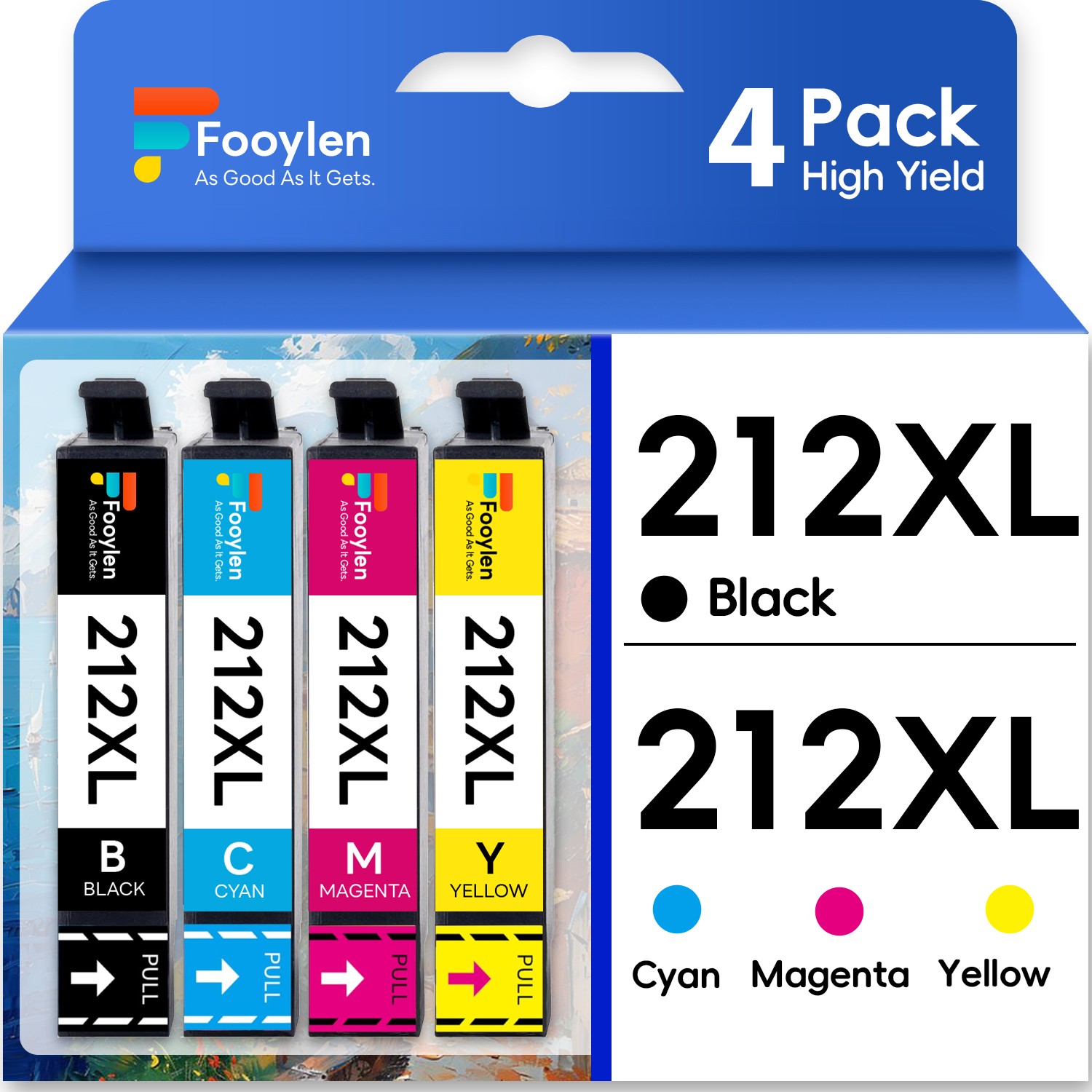 Compatible With 212XL Ink For Epson WorkForce WF-2830 WF-2850 XP-4100 XP-4105