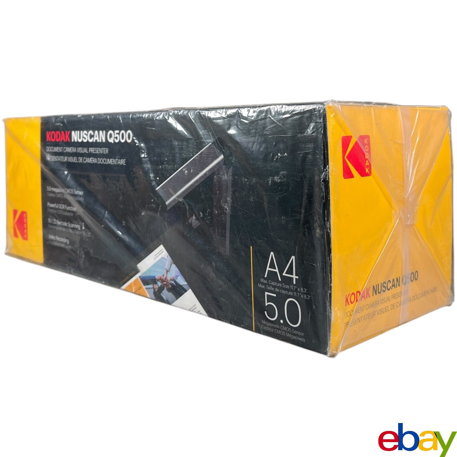 Kodak NUSCAN Q500 Document Camera Visual Presenter 5MP 2592 x 1944 5.0 Meagpixel