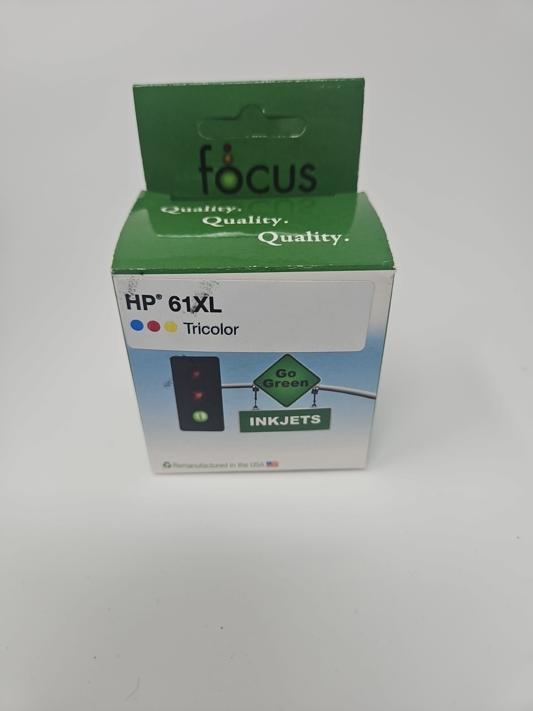 NEW Focus HP 61XL Try Color Ink Cartridge USA Hewlett Packard – NEW