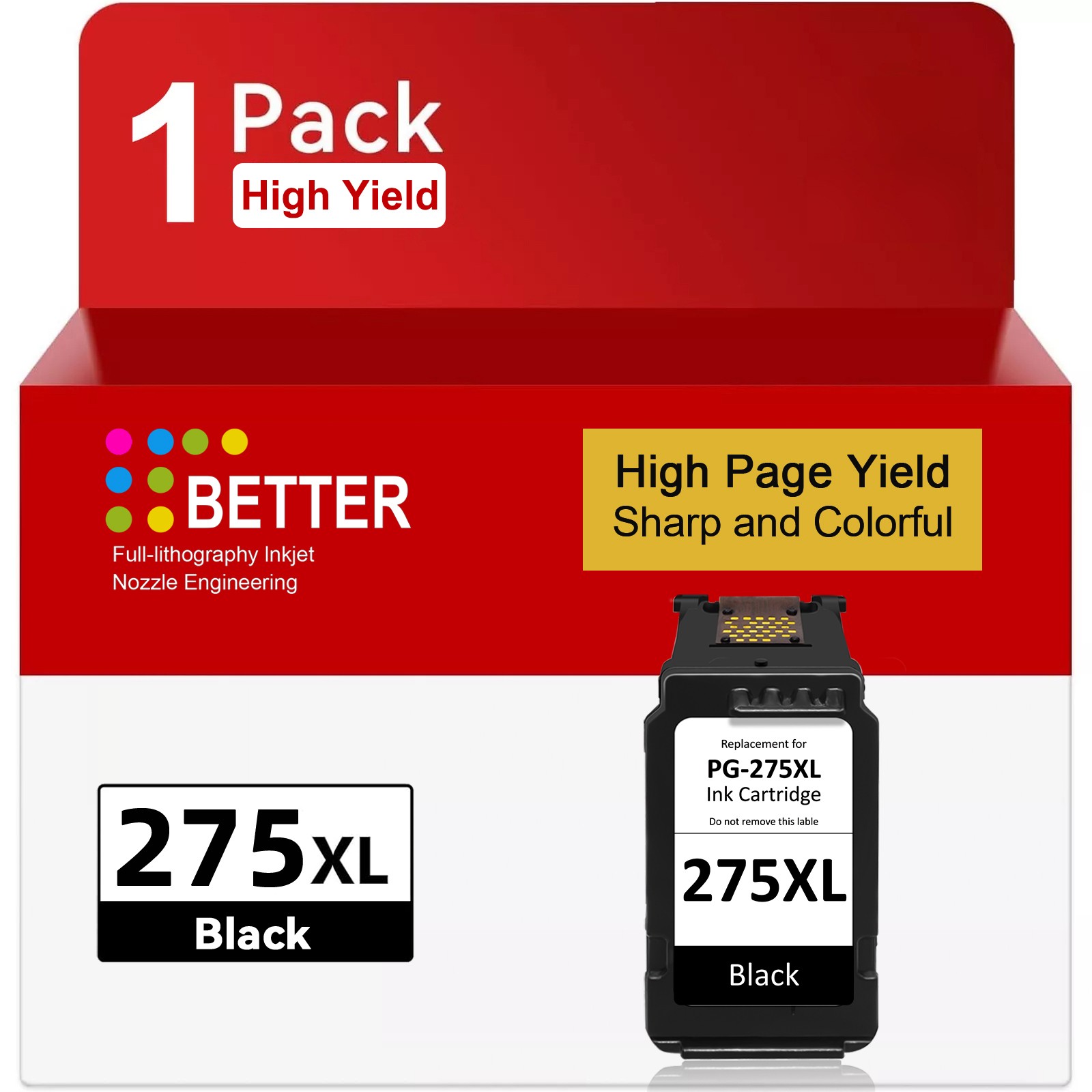 PG-275XL CL-276XL Ink compatible with Canon Pixma TS3522 TS3520 TR4722 TS3722