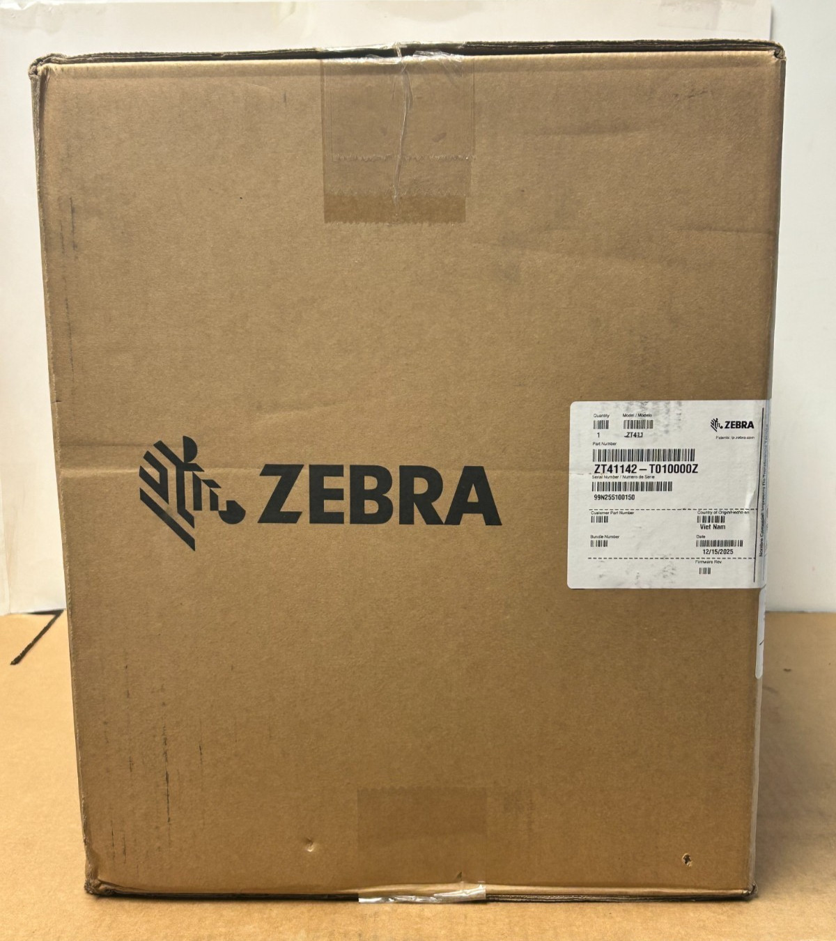 Zebra ZT411 Direct thermal transfer Label printer ~ Factory Sealed ~