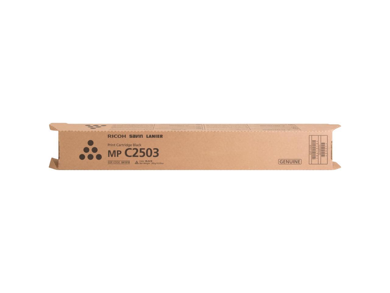 RICOH BLACK TONER CARTRIDGE FOR USE IN MPC2003 MPC2004 MPC2503 MPC2504 ESTIMATED