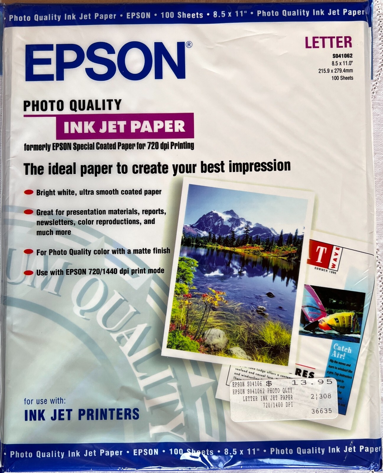 Quality Photo, Resume, Label, Address, Erasable Bond Paper, T-Shirt + Varieties