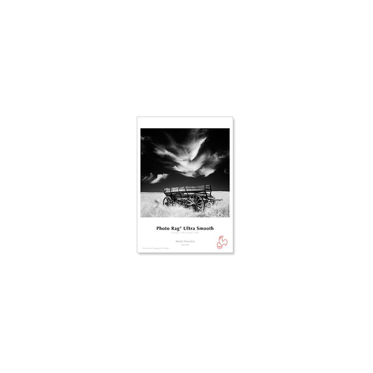 Hahnemuhle Rag Smooth Matte Photo Paper (8.5×11″), 25 Sheets #10641458