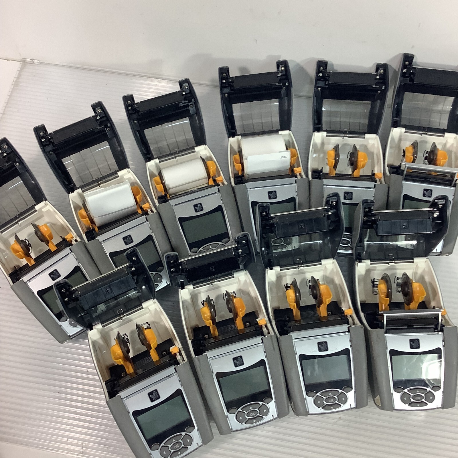 Zebra QLn220 Direct Thermal Mobile Label Printer – Lot of 10