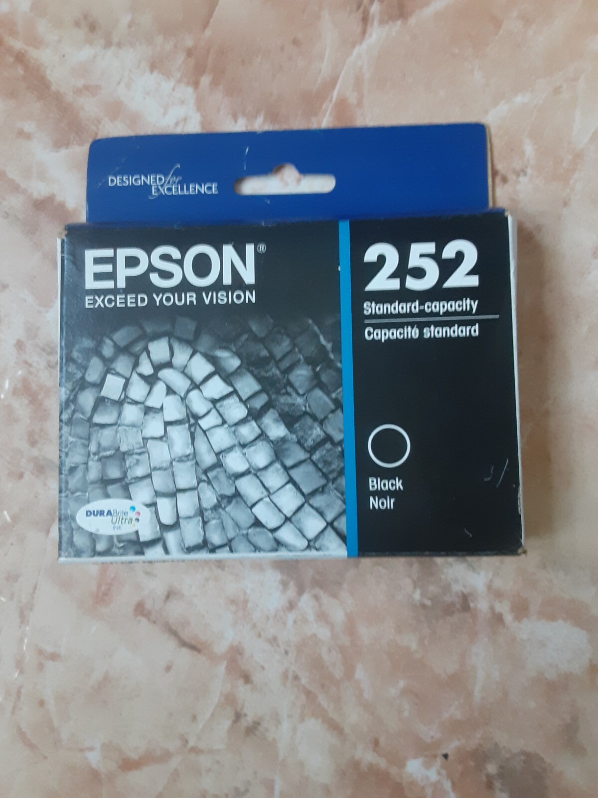 Epson 252 Single Ink Cartridge – Black (T252120) GENUINE EXP. 07 /2022 (READ!)