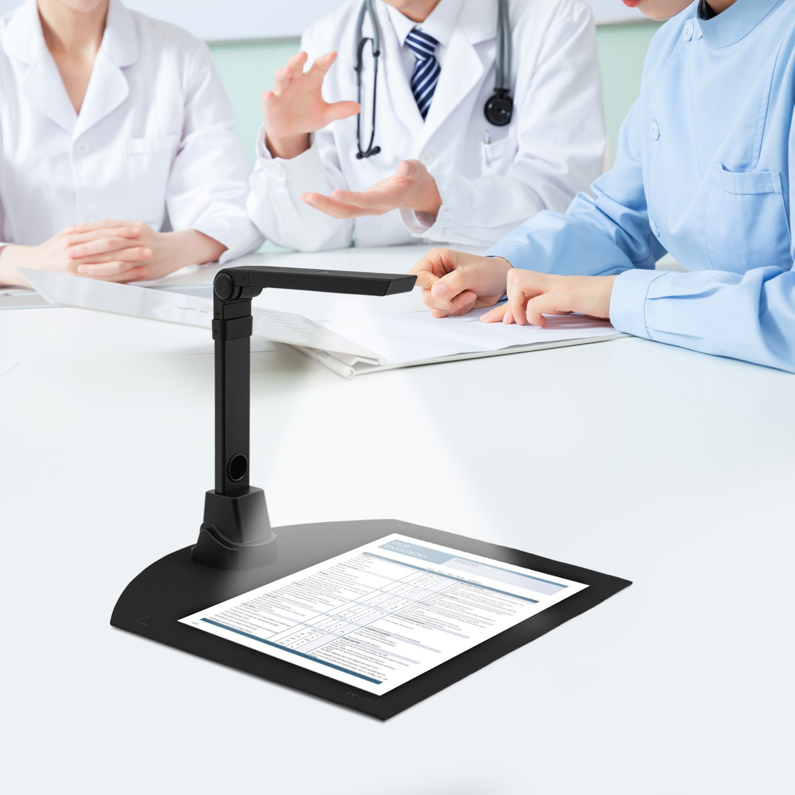 A3 Book Scanner 12 Megapixel Document Camera For Mac Ocr Pdf Word Office Use