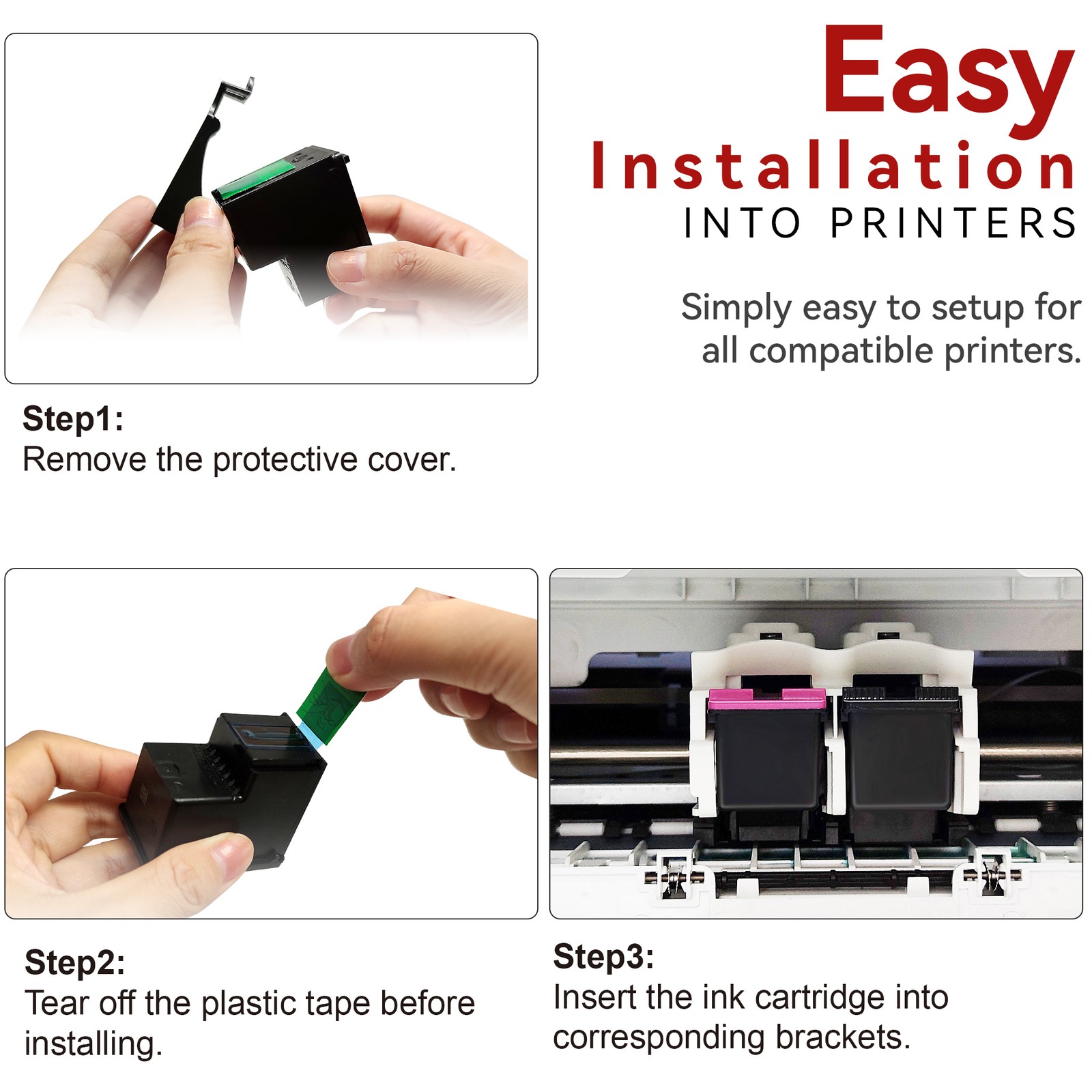 PG-245XL CL-246XL Ink Cartridge for Canon PIXMA MG2522 2520 TS3122 TR4520 TR4522