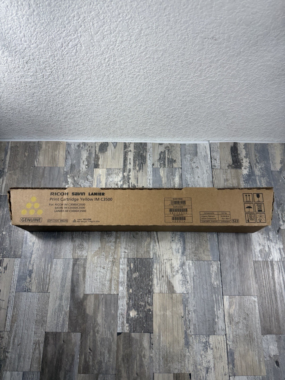 Ricoh OEM Toner Yellow 842252 For Ricoh IM C3500 C3000 NEW Factory Sealed