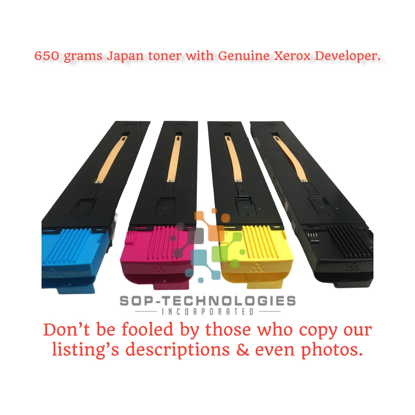 4 x Toner Cartridge for Xerox Color 550/560/570 Digital NON-OEM (JAPAN Powder)