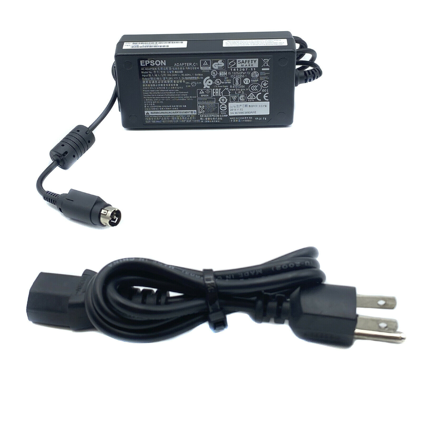 Original Epson Power Supply Adapter for Epson TM-T88V-DT TM-T88V-i Printers