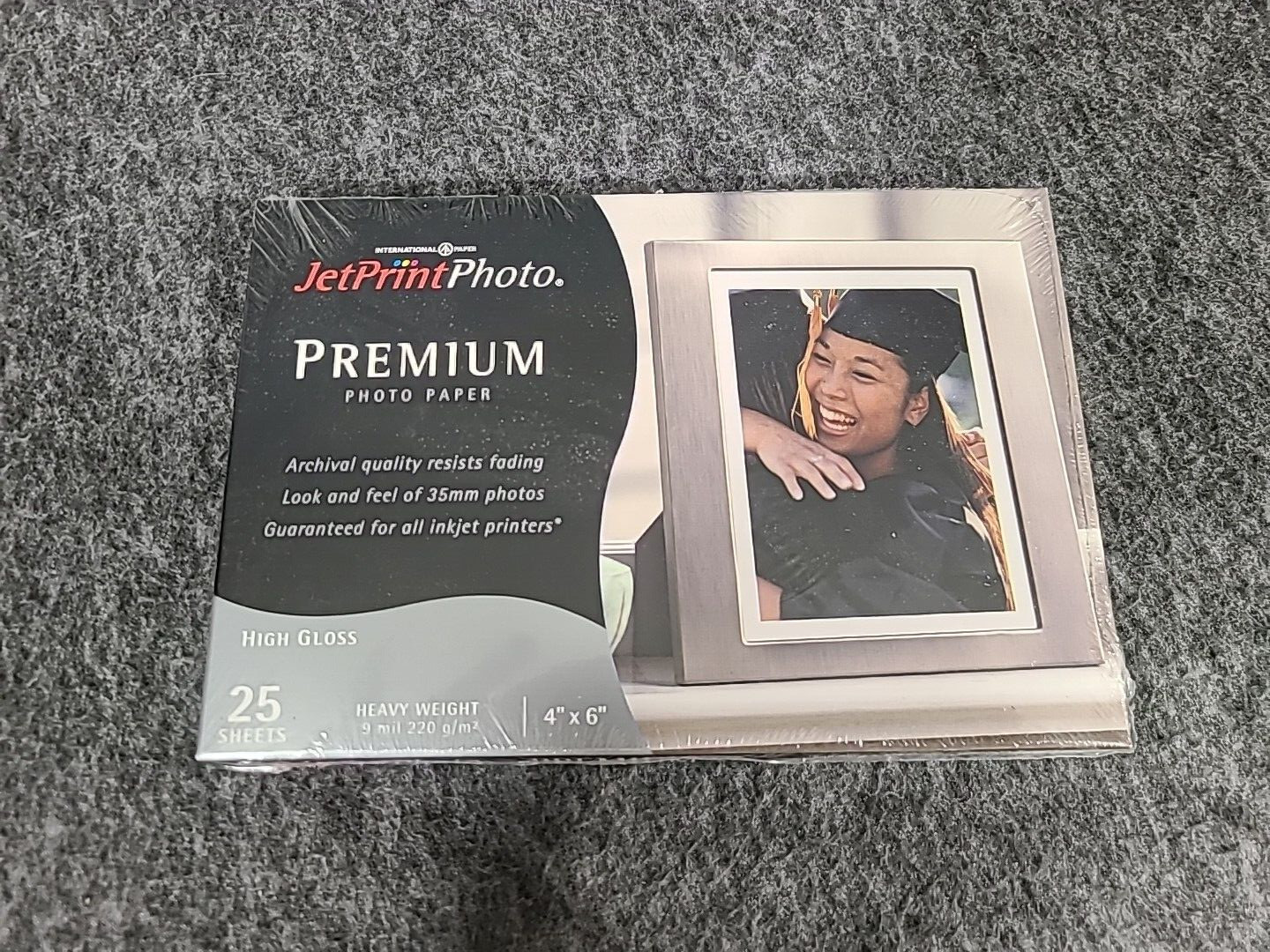 4 Premium International Paper JetPrint Photo Paper 4″x6″ Heavy Wgt 25 High Gloss