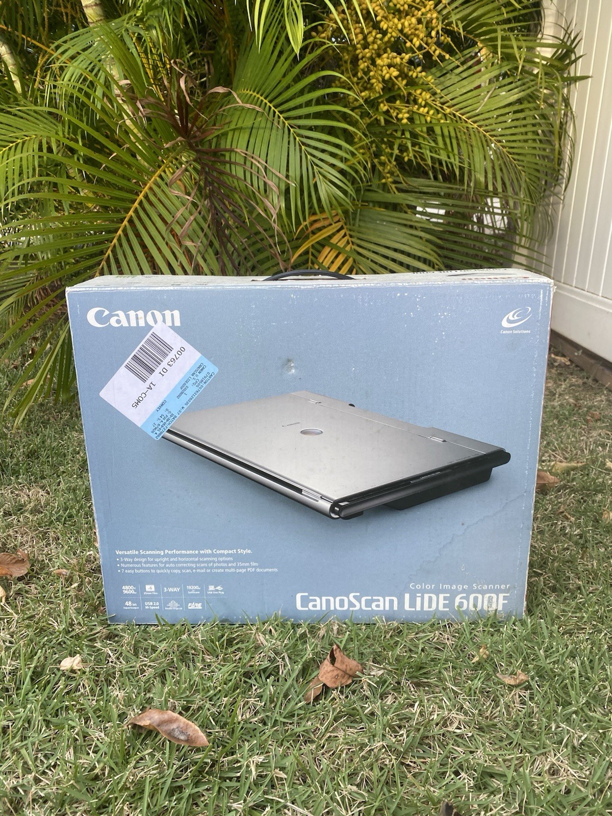Canon CanoScan LiDE 600F Flatbed Scanner 4800dpi USB 2.0 Photo Film Scanner