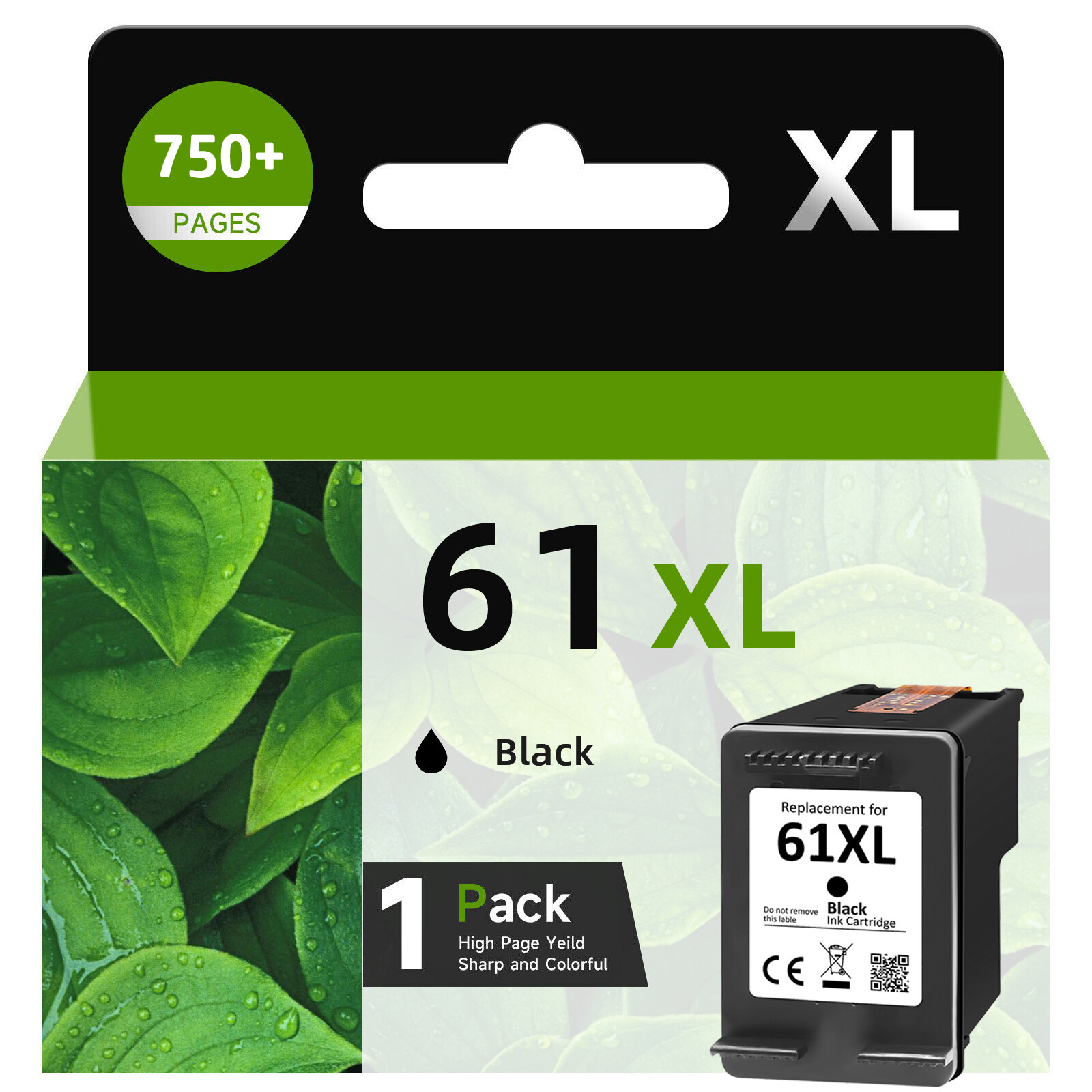 61XL 61 XL Ink Cartridges For HP ENVY 4500 4502 5530 5535 DeskJet 3051 Printer