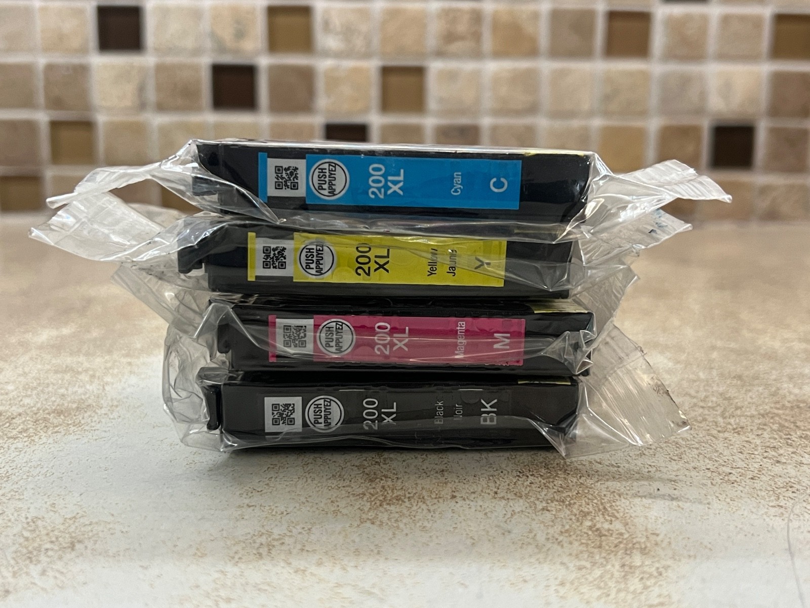 Genuine Epson 200XL High Yield Black & Color Ink