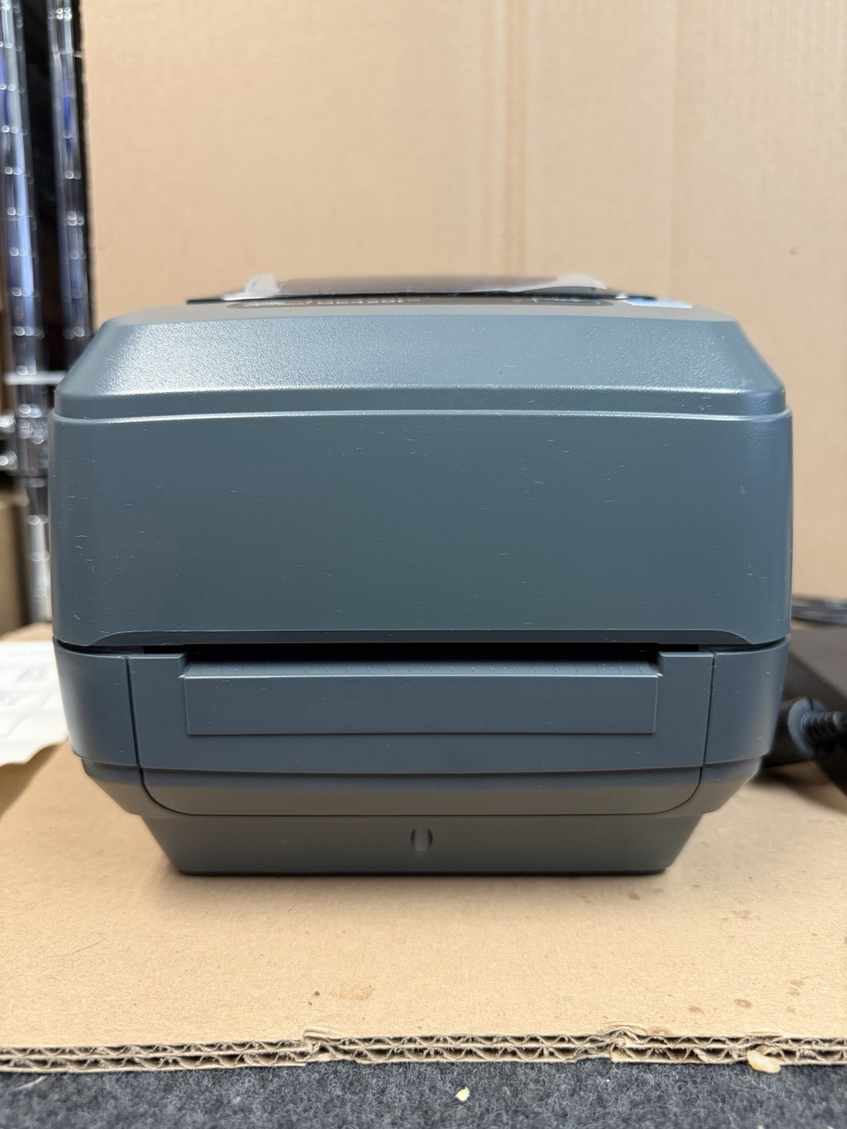 Zebra GK420t Thermal Label Printer USB GK42-102510-000A Tested W/Ribbon & Cables