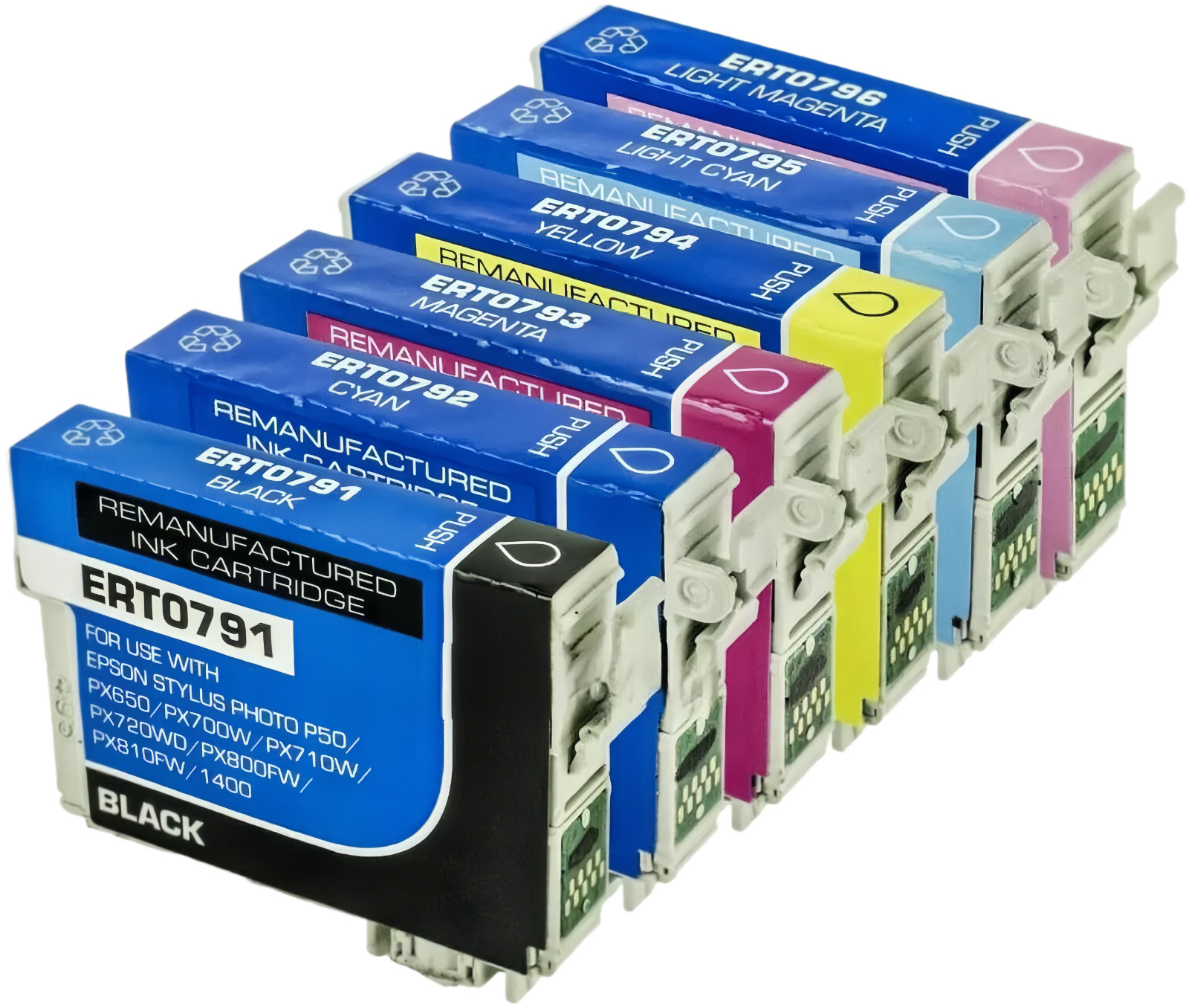 6PK Ink For Epson 79 T079 T0791 – T0796 For Epson Artisan 1430 Stylus Photo 1400