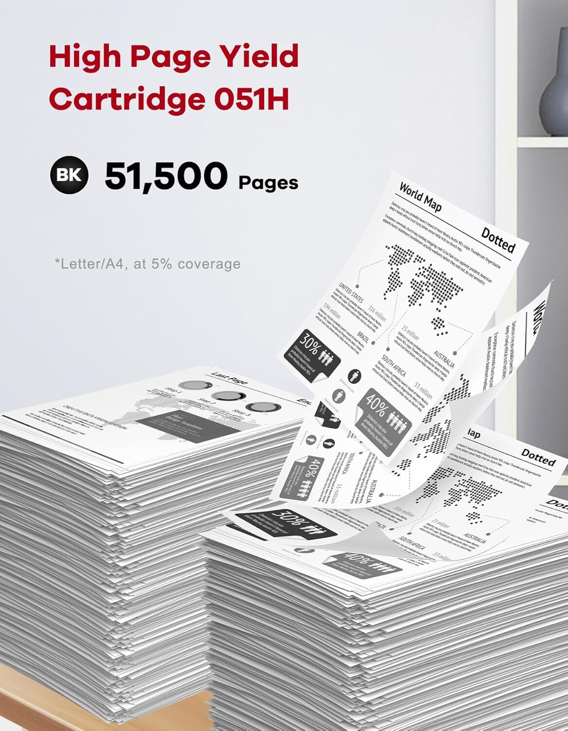 T03 Compatible 2725C001AA Toner Cartridge for Canon ImageRunner Advance DX 527iF