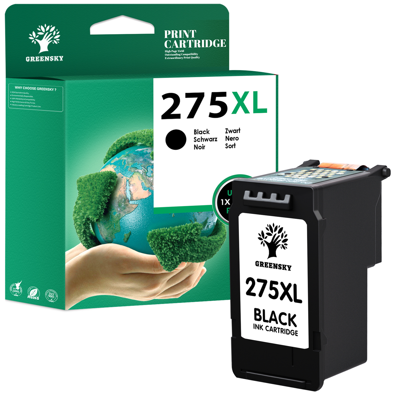 PG-275XL CL-276XL Ink compatible with Canon Pixma TR4720 TS3500 TR4722 Series