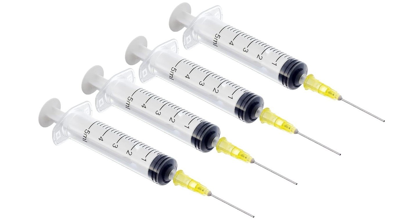 4x1000ml Refill ink For Epson Refillable Cartridges CIS CISS BK/C/M/Y – 4 Liter