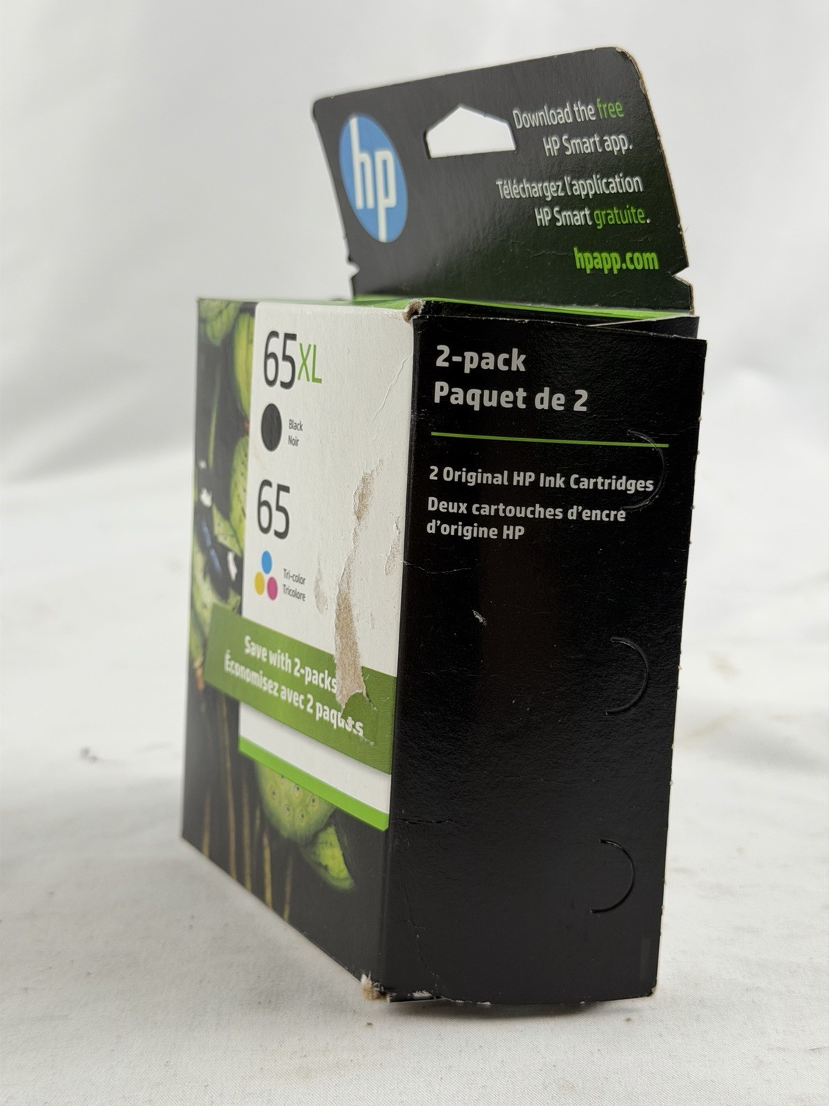 Genuine HP 65XL Black & 65 Tri-Color Ink Catridges 2 Pack Date: Dec 2025