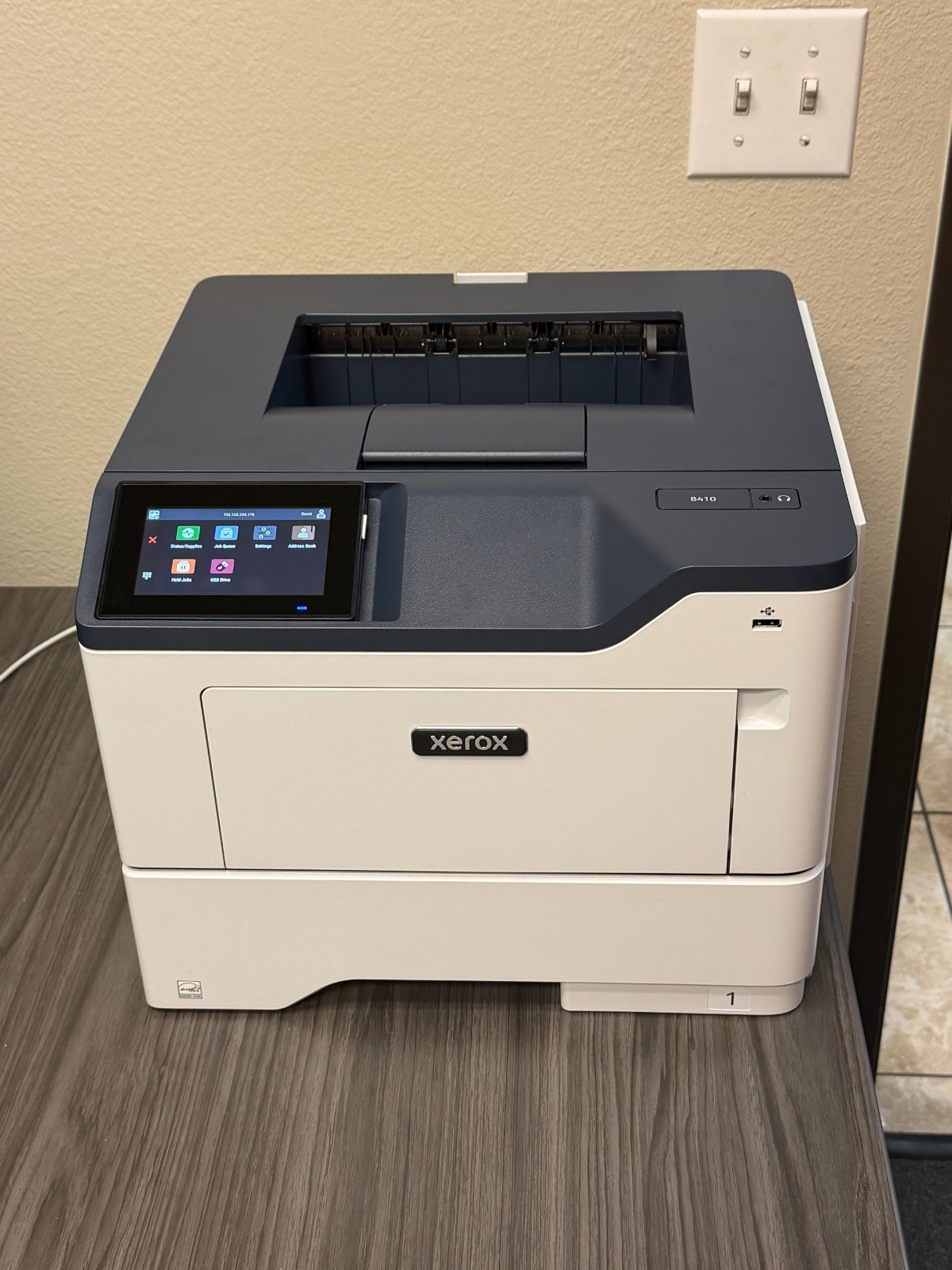 BRAND NEW Xerox B410 Desktop Laser Printer – Monochrome – (B410/YDN)