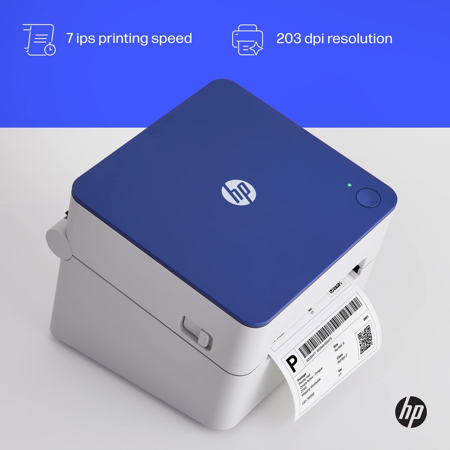 HP – Direct Thermal Label Printer KE200 USB, Shipping, Barcode, & More