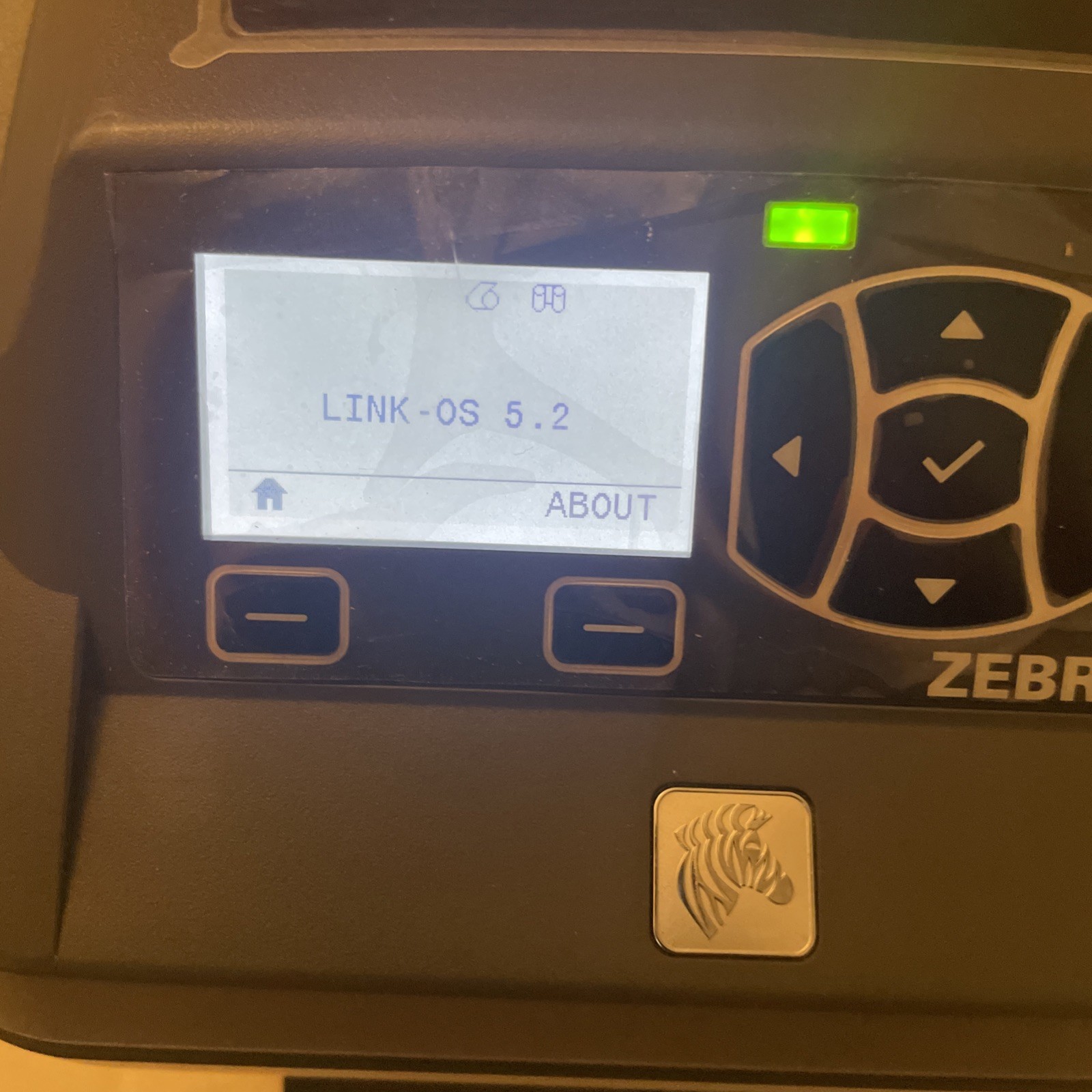 Zebra ZD500R ZD50043-T112R1G6 RFID Thermal Barcode Label Printer w/ Adapter/ USB