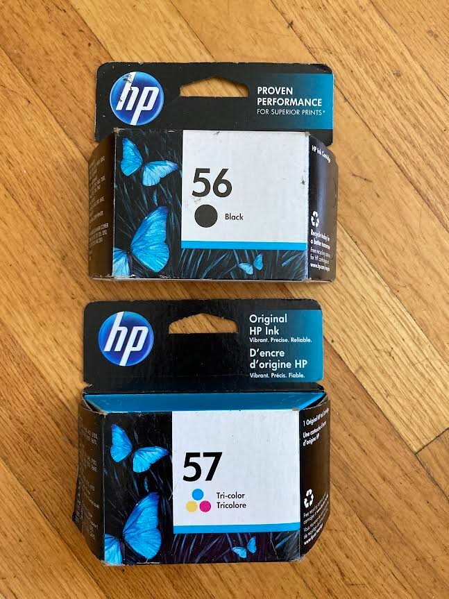 HP 56/57 Black/Tri-Color Standard Yield Ink Cartridge, 2/Pack Exp 07/2011 12/202