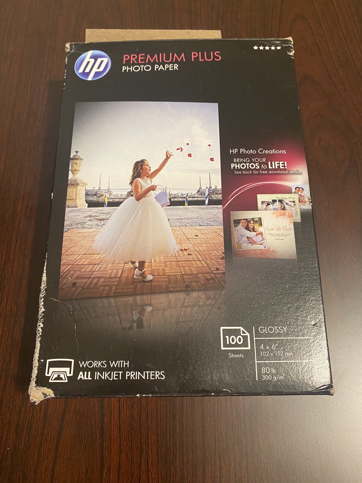HP Premium Plus 4 x 6″ Soft Glossy Photo Paper- For All injects -made in Germany