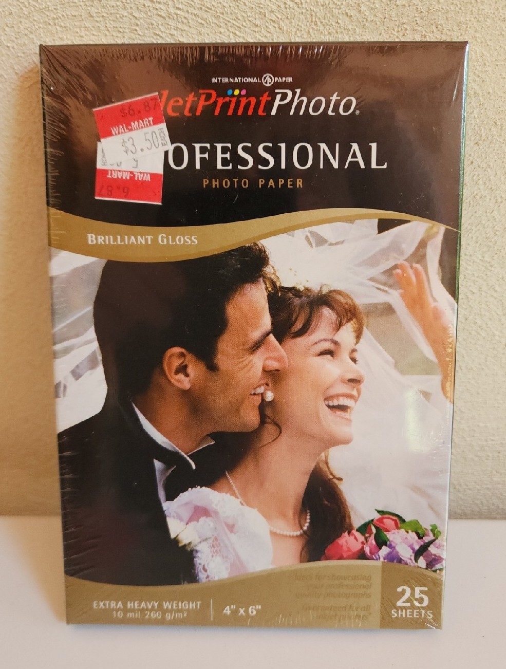 JET PRINT PHOTO PROFESSIONAL 25 SHEETS BRAND NEW SEALED Photo Paper Extra Heavy