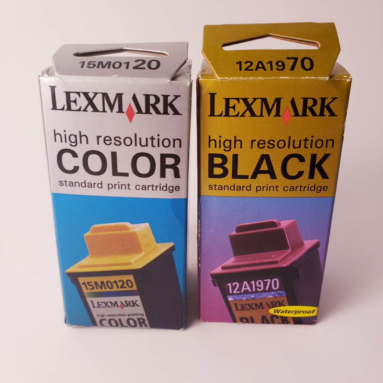 NEW Lexmark 20 Color & 70 Black Ink Cartridges (15MO120 12A1970) Genuine OEM