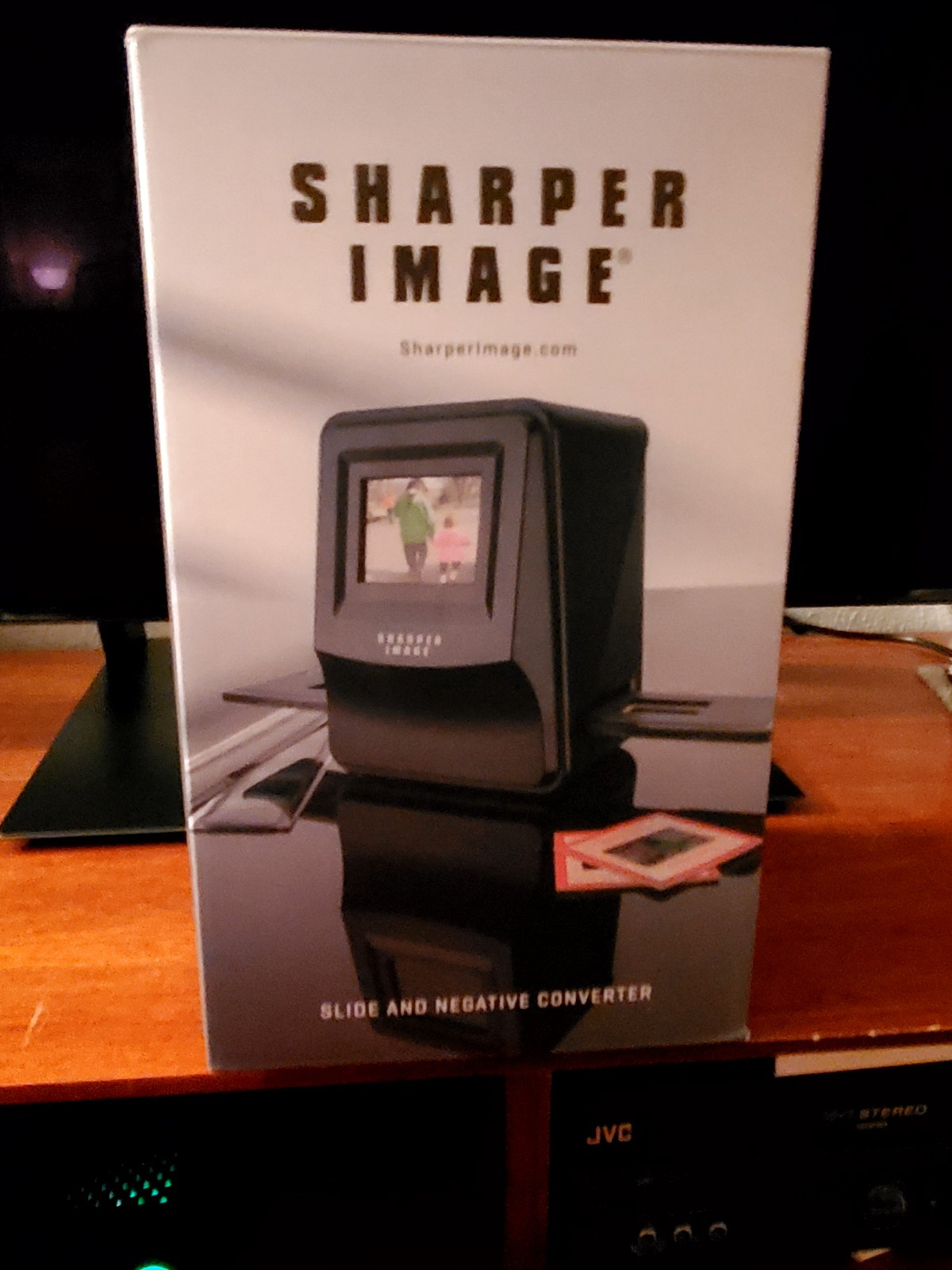 Sharper Image Slide and Negative Image Converter Item # 205369 NEW OPEN BOX