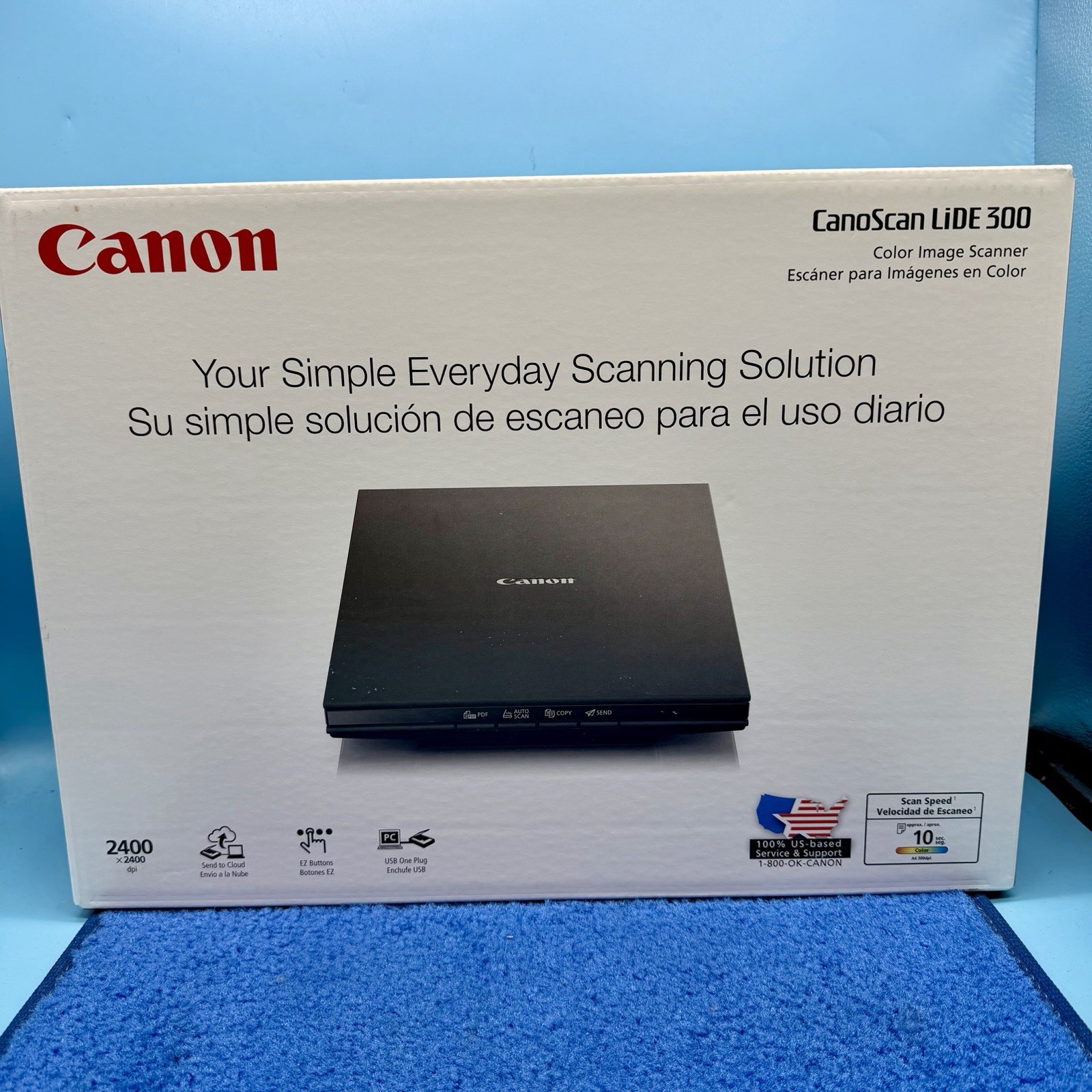 Canon CanoScan LiDE 300 Color Image Scanner (2995C002) – Black