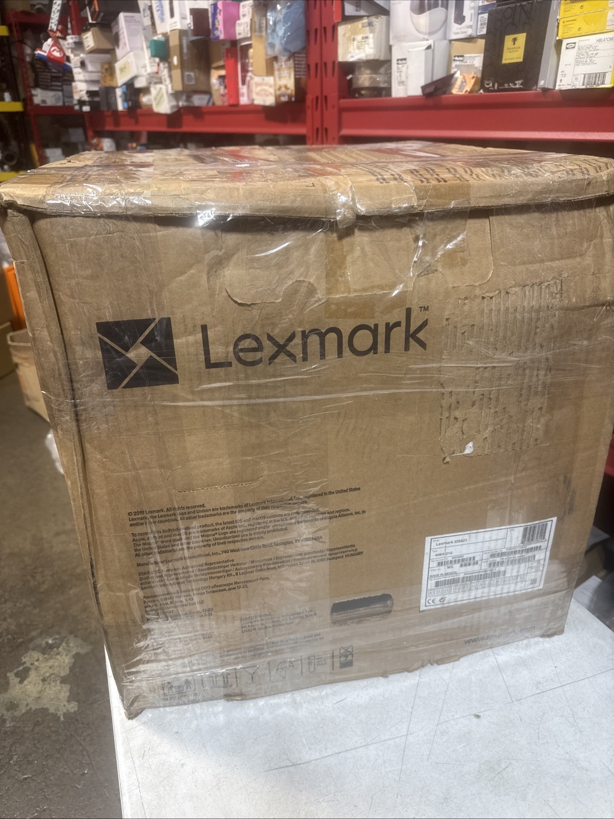 Lexmark MS821 (50G0050) Laser Printer ( DAMAGED BOX ALL INSIDE NEW )